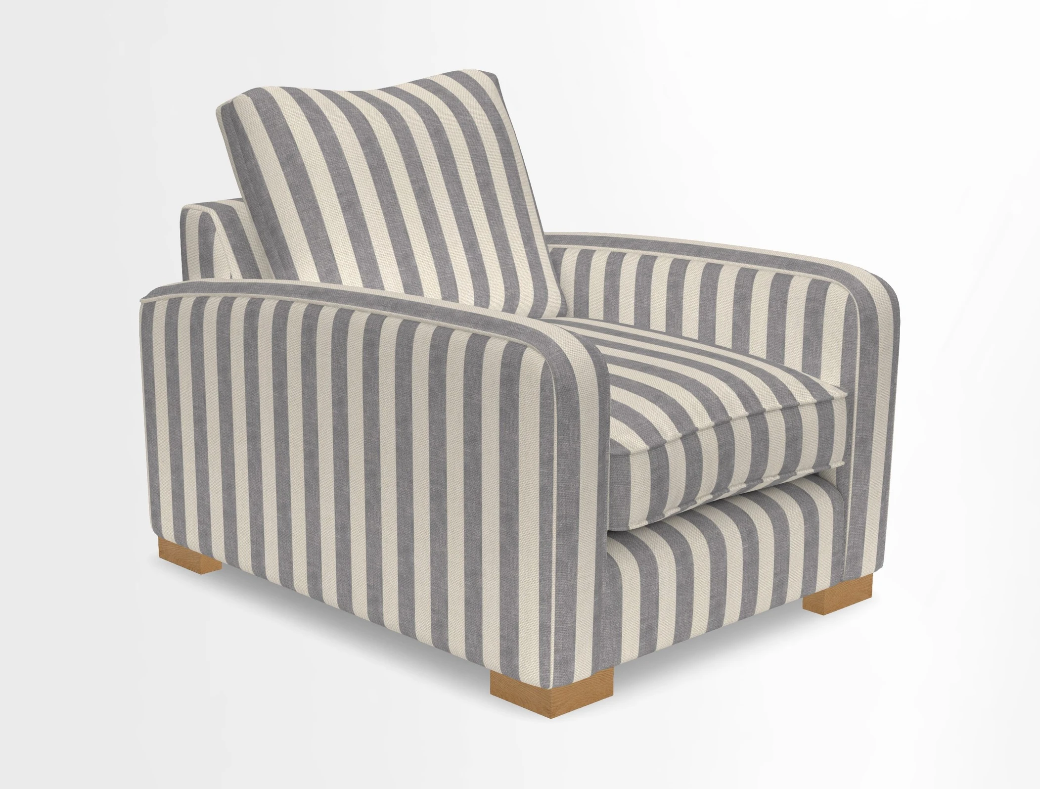 Brook Green chair in Two Tone Plain Biscuit