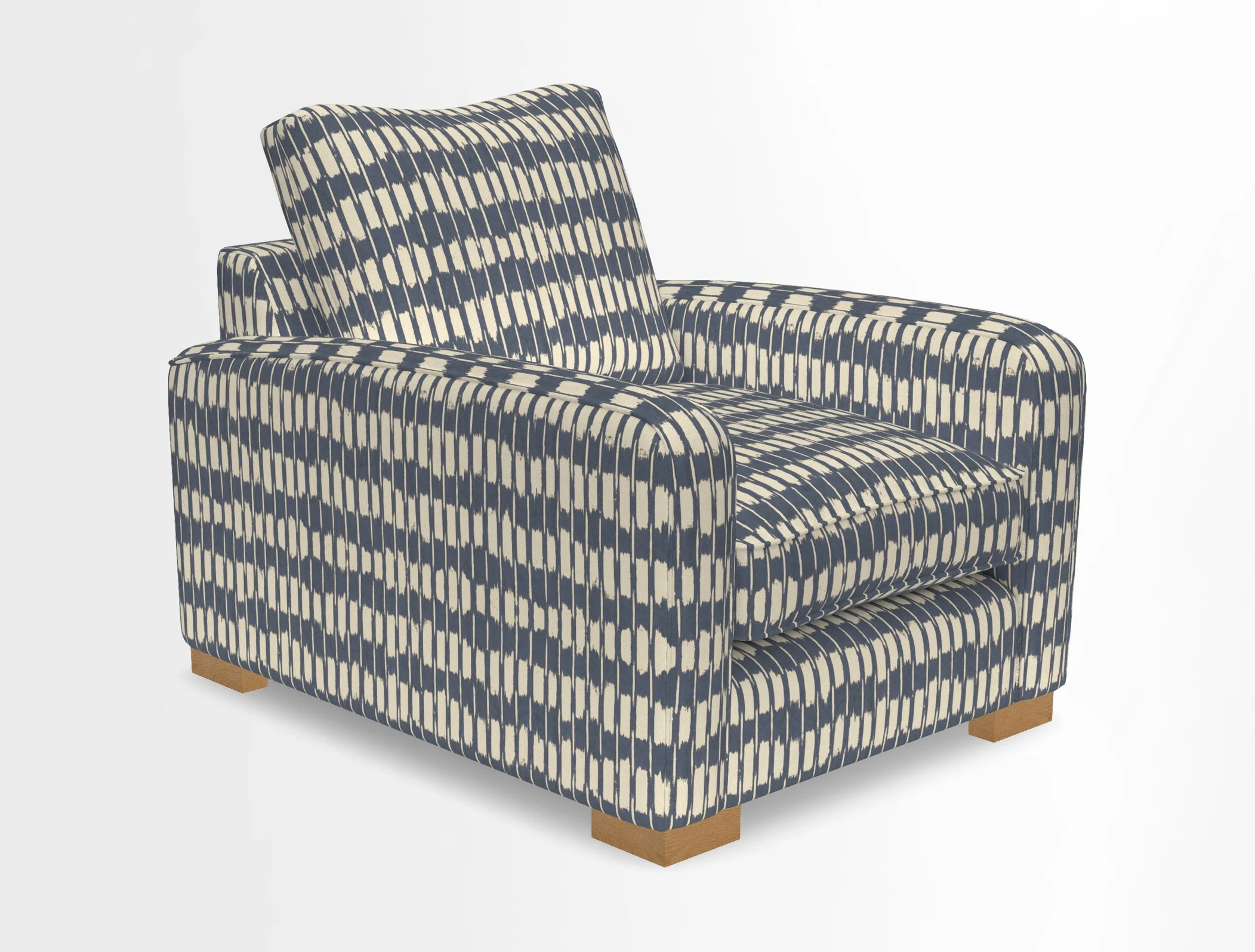 Brook Green chair in Two Tone Plain Biscuit