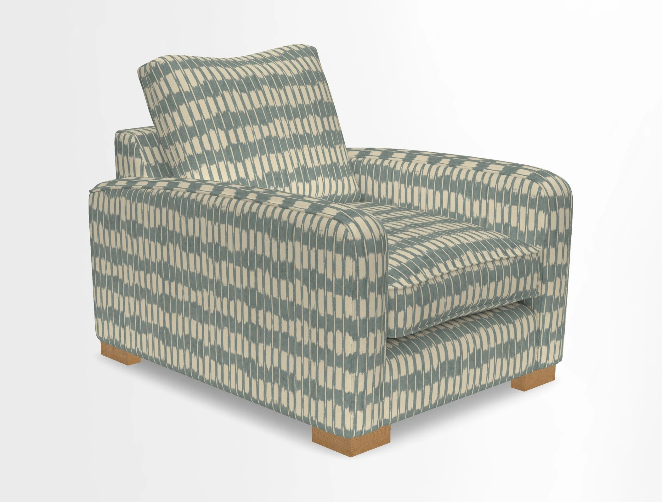 Brook Green chair in Two Tone Plain Biscuit