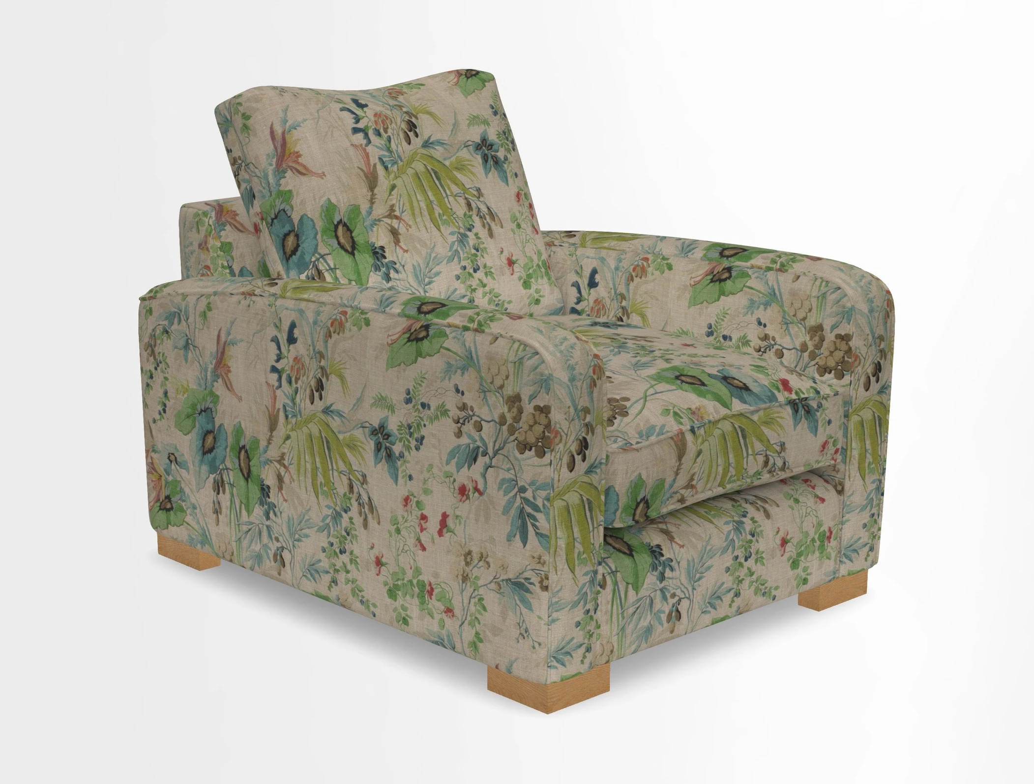 Brook Green chair in Two Tone Plain Biscuit