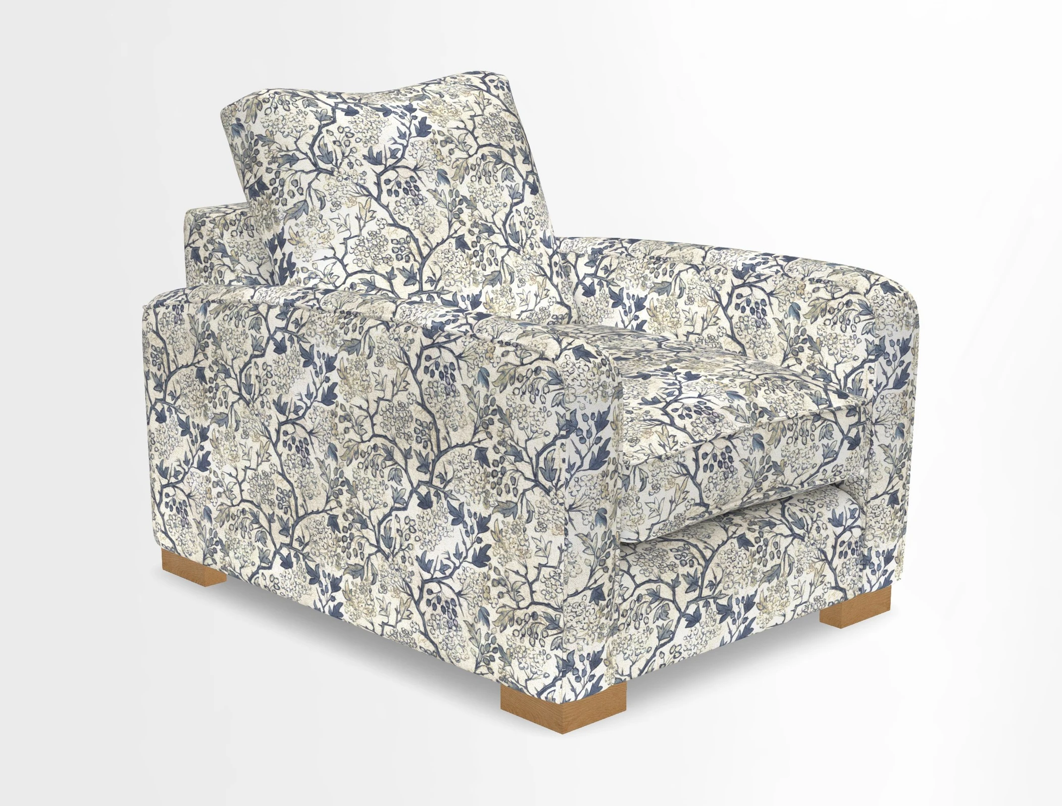 Brook Green chair in Two Tone Plain Biscuit