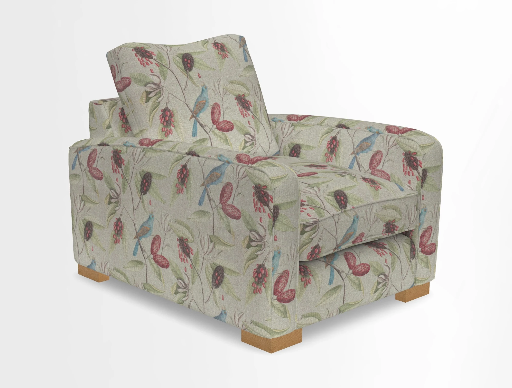 Brook Green chair in Two Tone Plain Biscuit