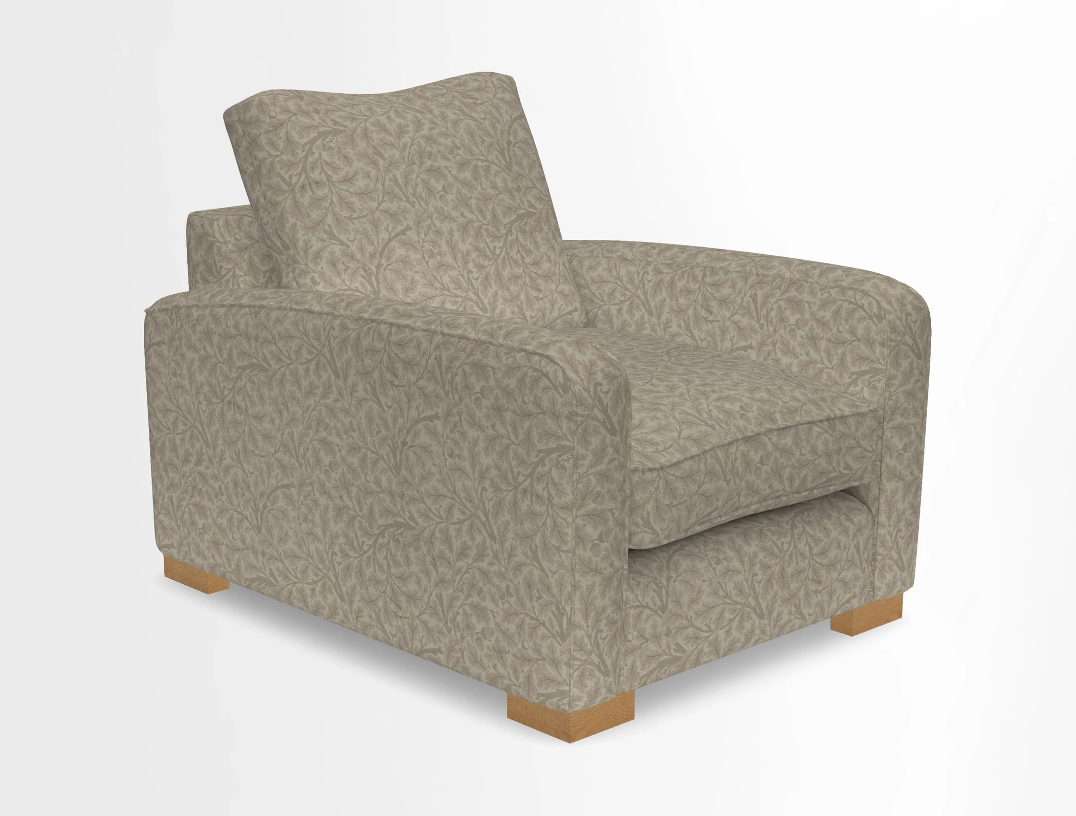 Brook Green chair in Two Tone Plain Biscuit