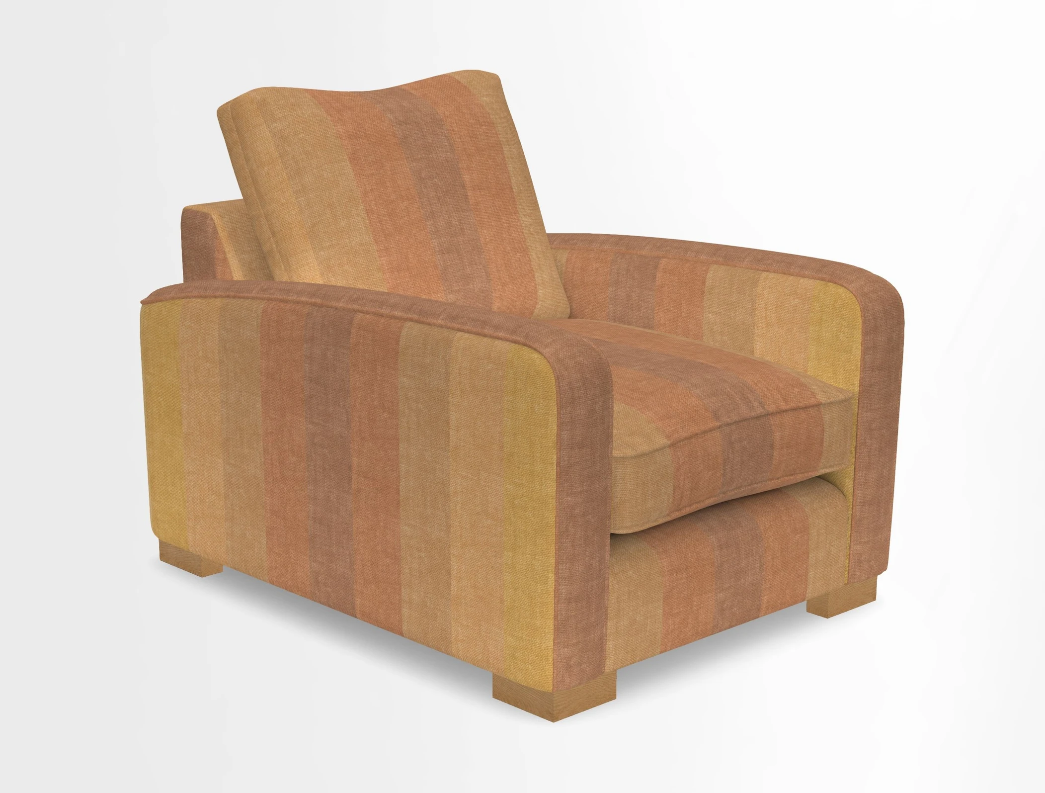 Brook Green chair in Two Tone Plain Biscuit