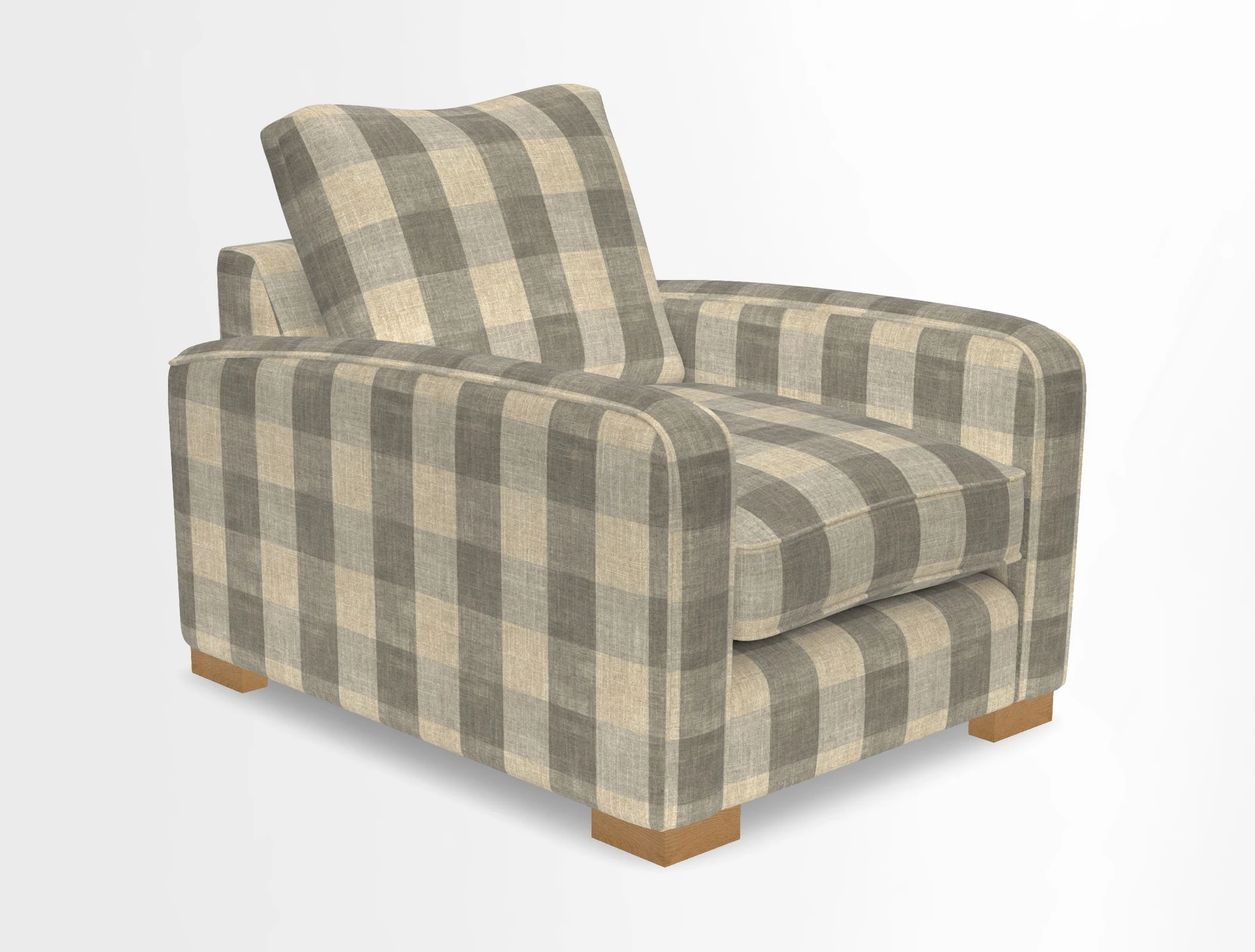 Brook Green chair in Two Tone Plain Biscuit
