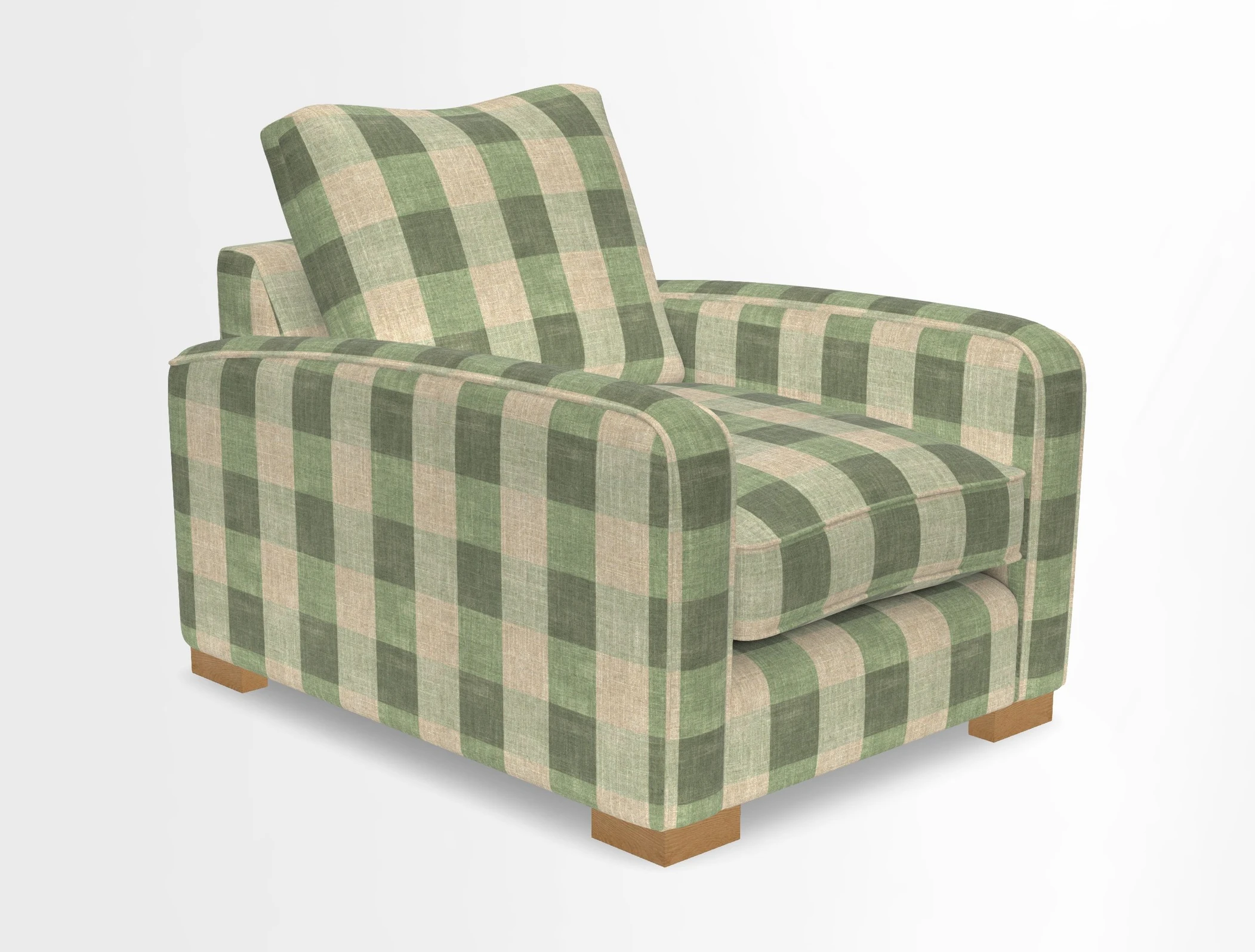 Brook Green chair in Two Tone Plain Biscuit