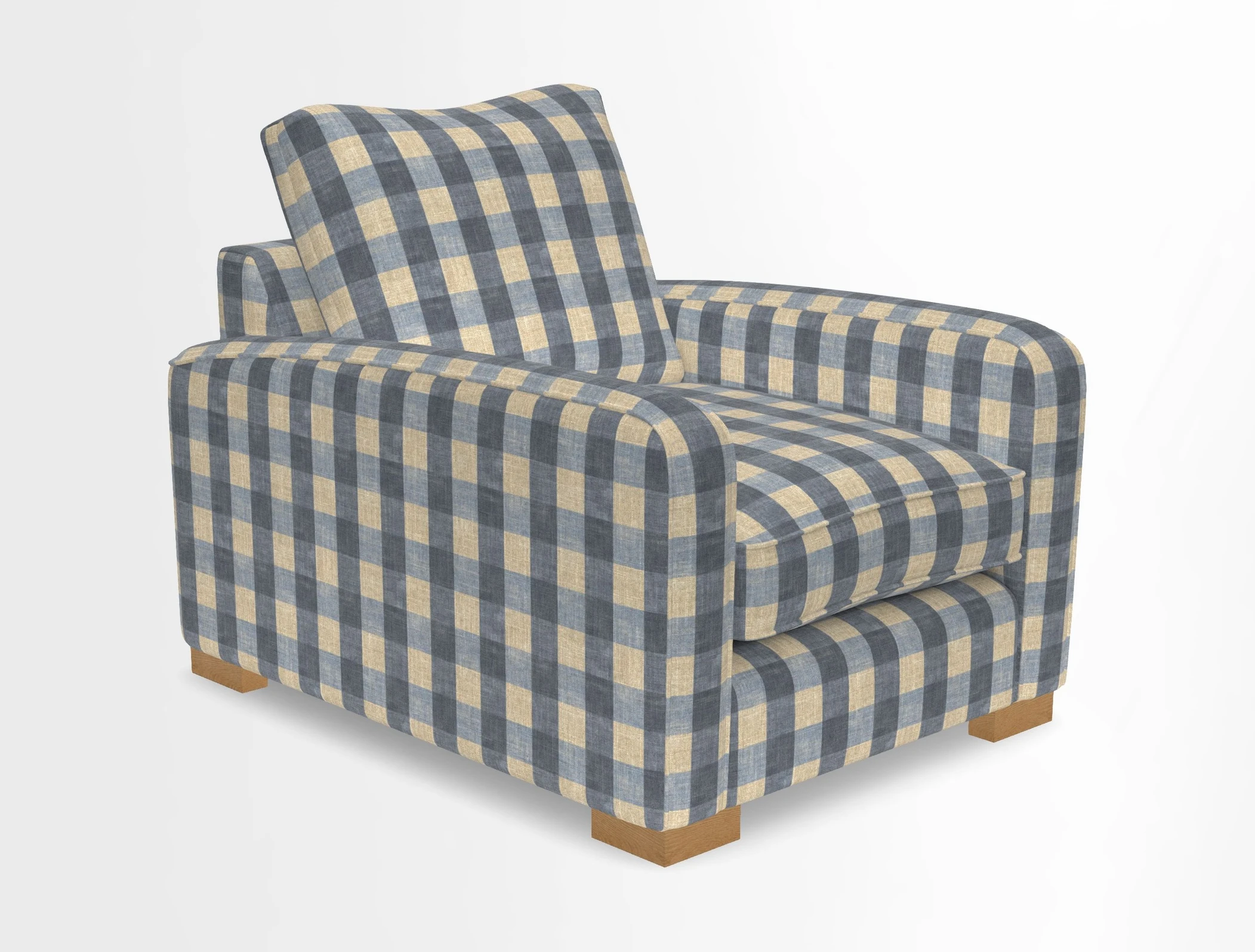 Brook Green chair in Two Tone Plain Biscuit