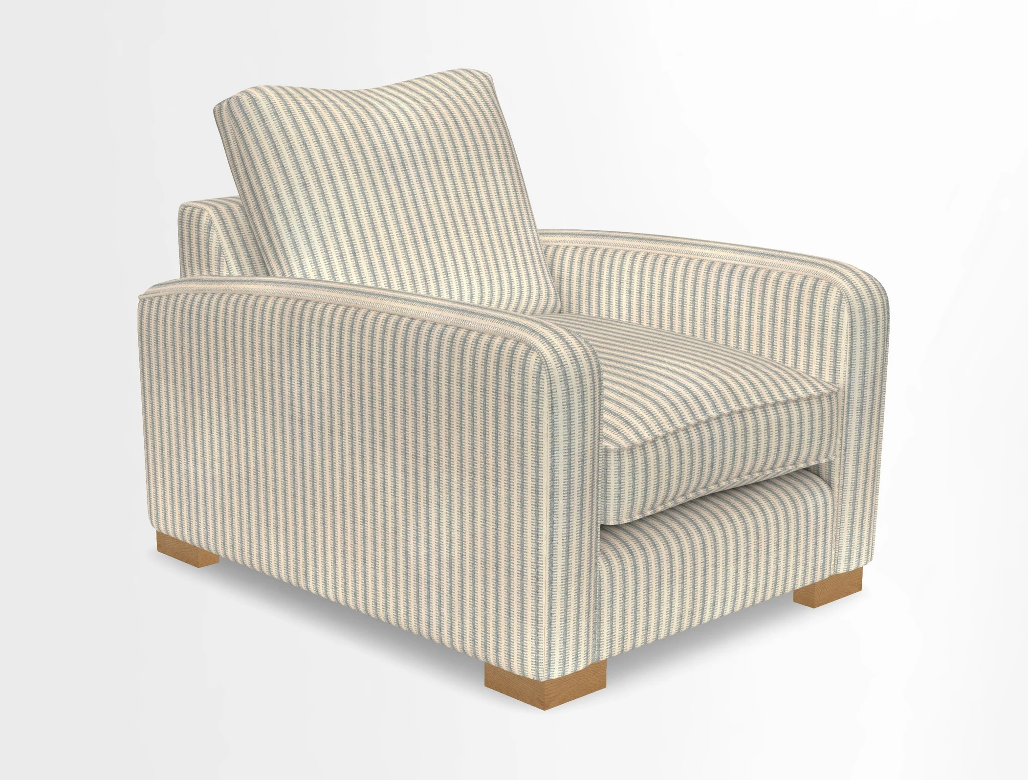 Brook Green chair in Two Tone Plain Biscuit