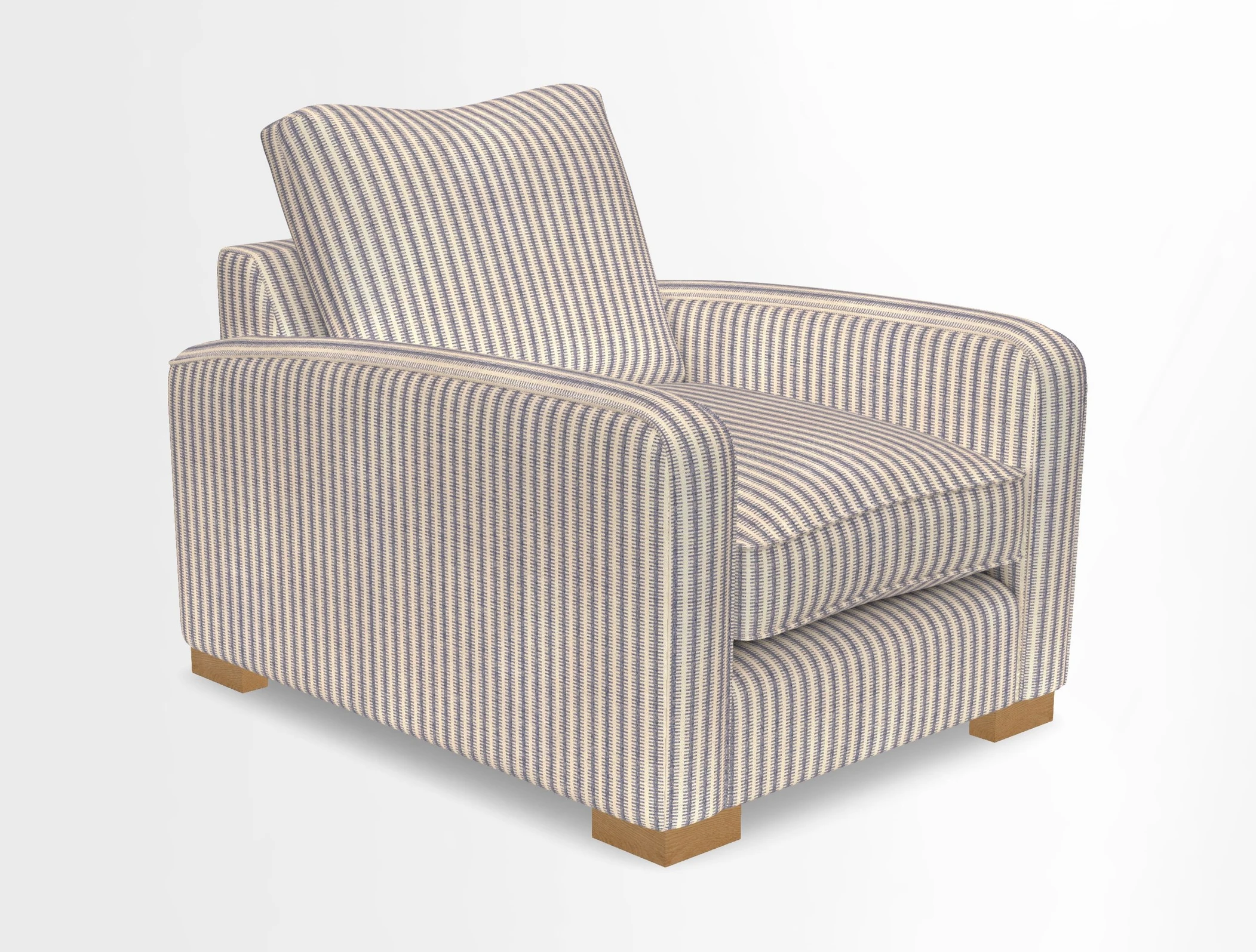 Brook Green chair in Two Tone Plain Biscuit