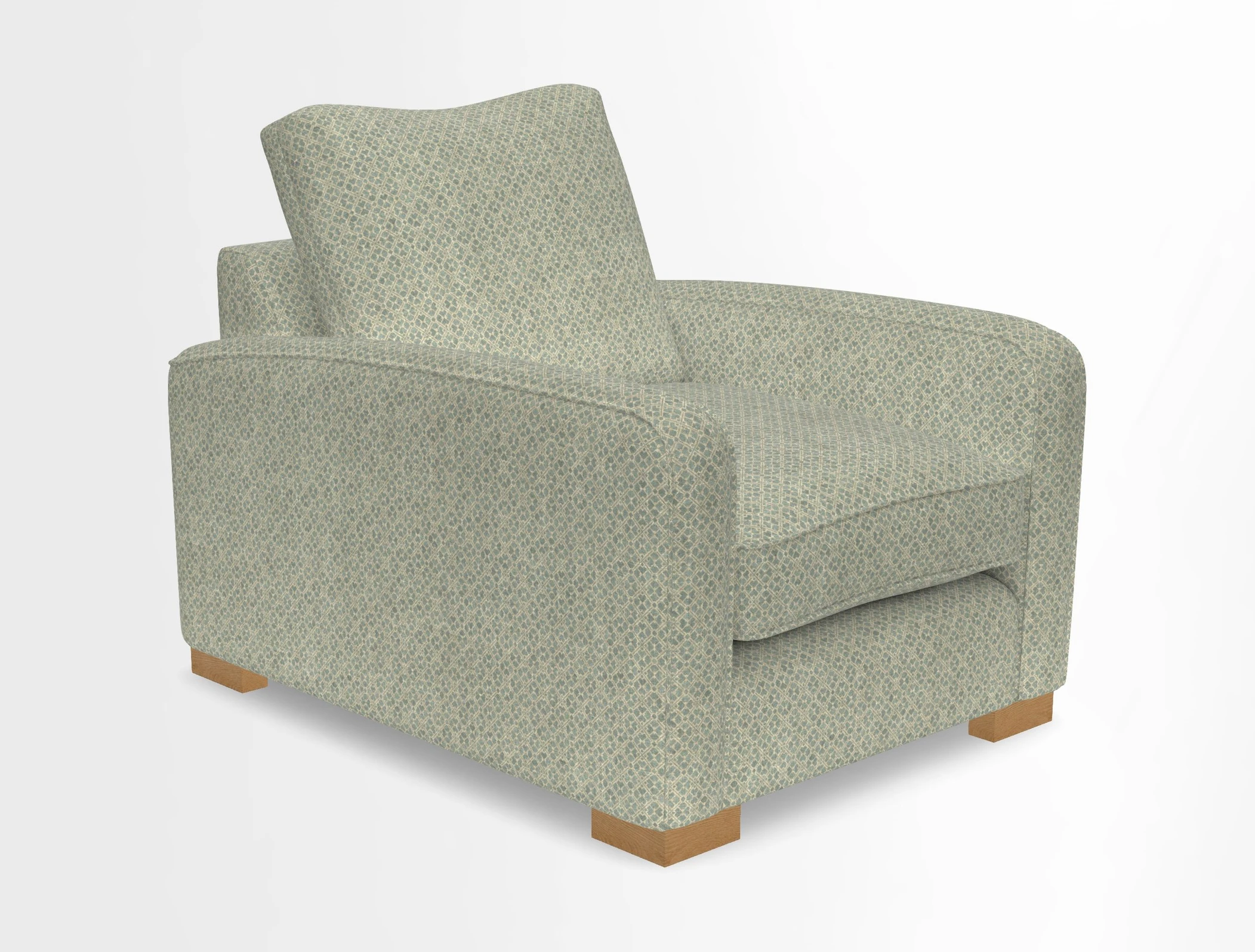 Brook Green chair in Two Tone Plain Biscuit