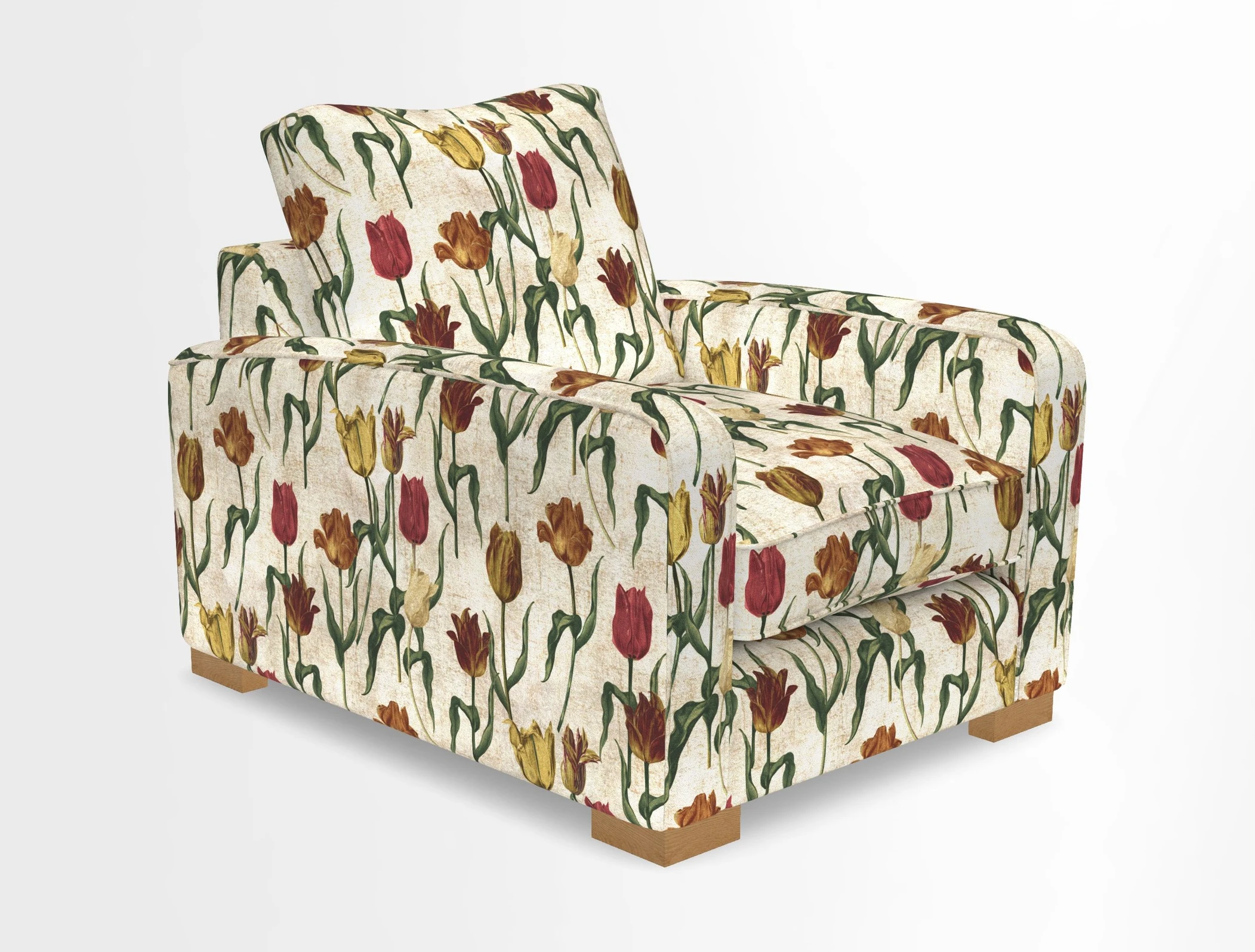 Brook Green chair in Two Tone Plain Biscuit