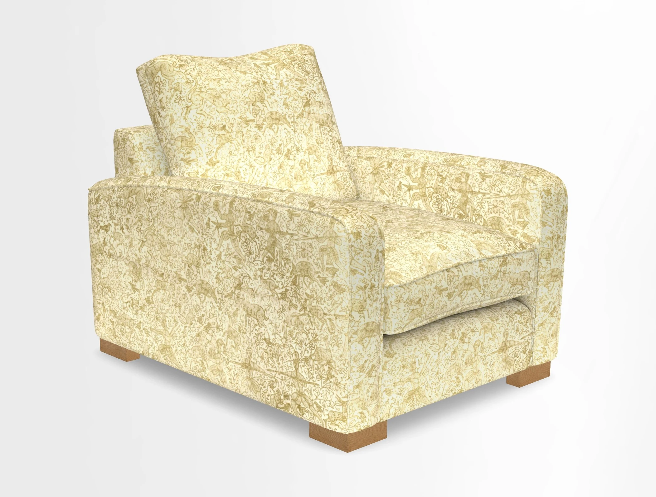 Brook Green chair in Two Tone Plain Biscuit