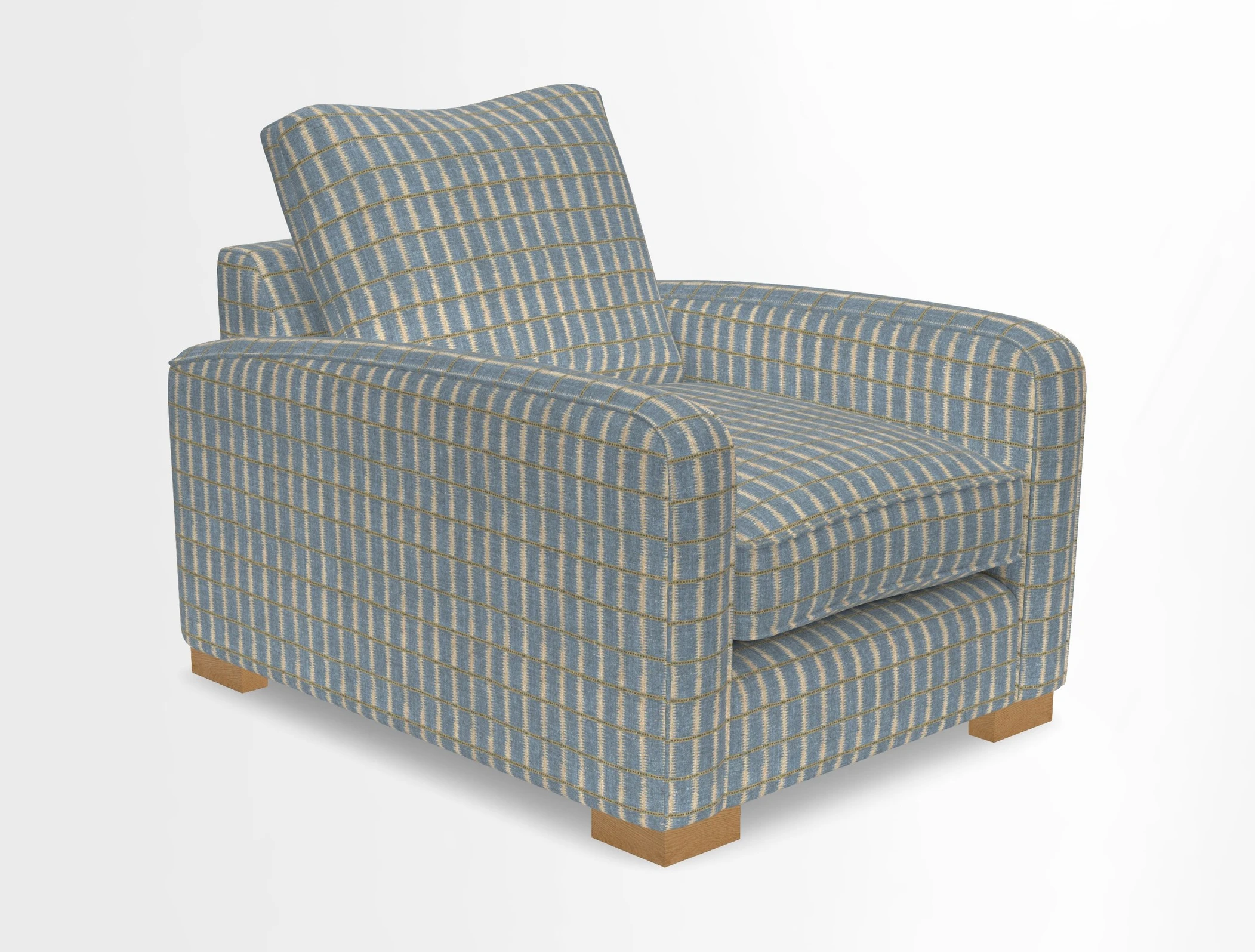 Brook Green chair in Two Tone Plain Biscuit