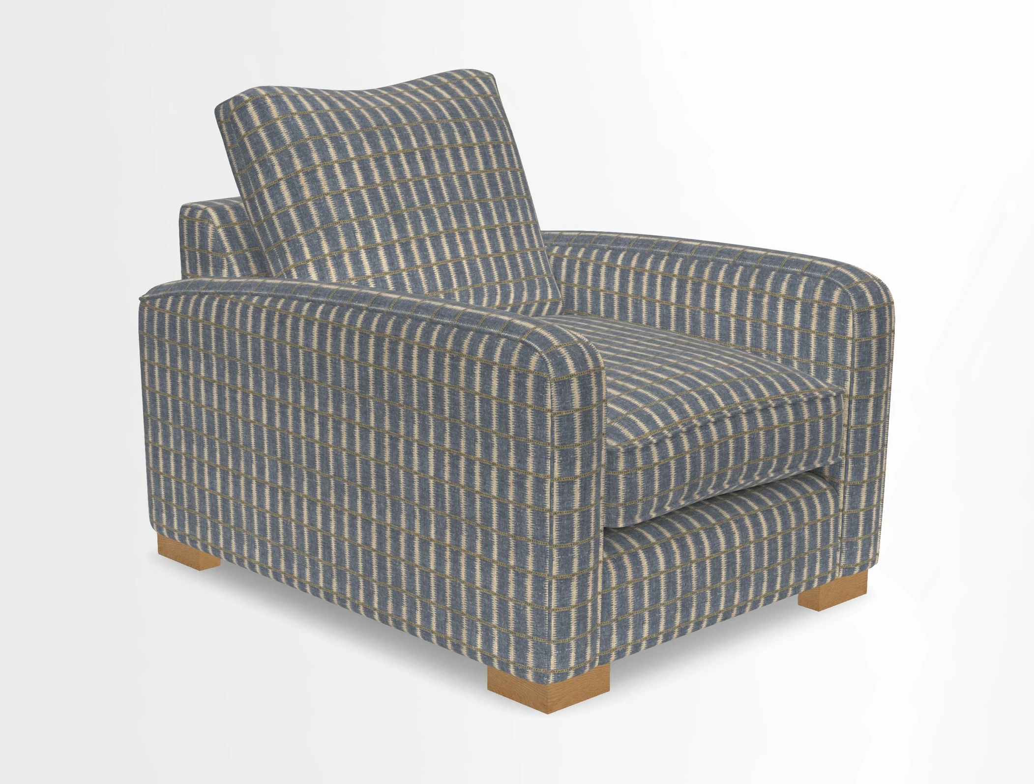 Brook Green chair in Two Tone Plain Biscuit