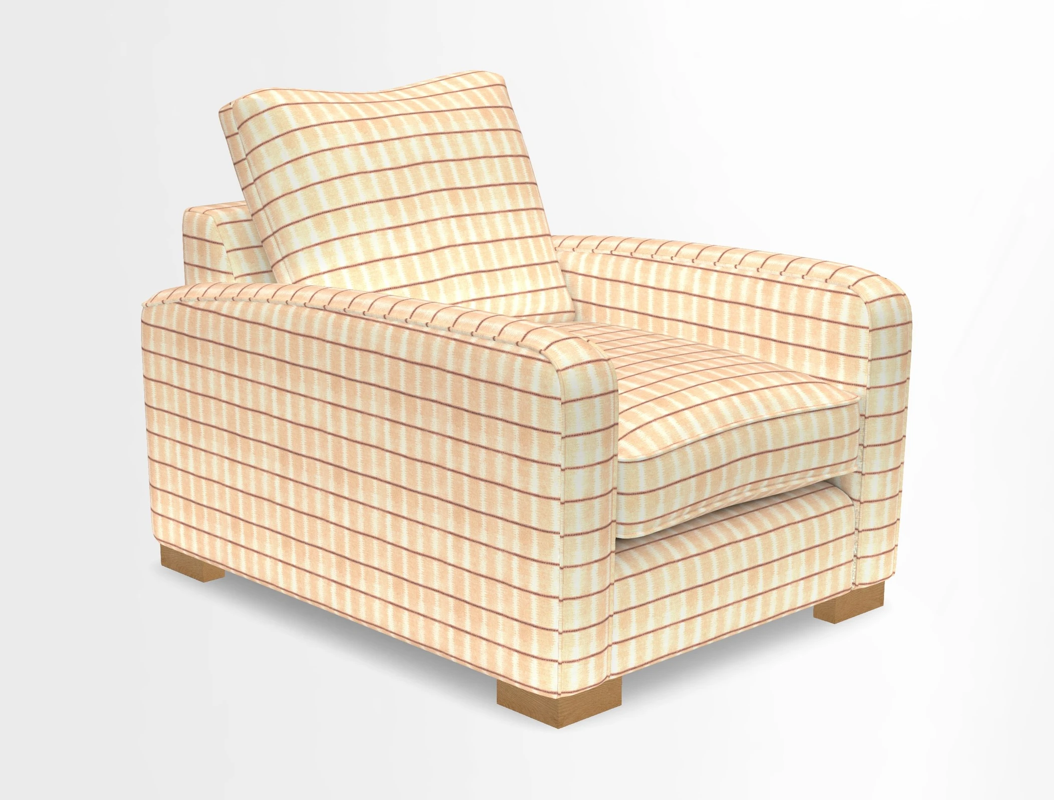 Brook Green chair in Two Tone Plain Biscuit
