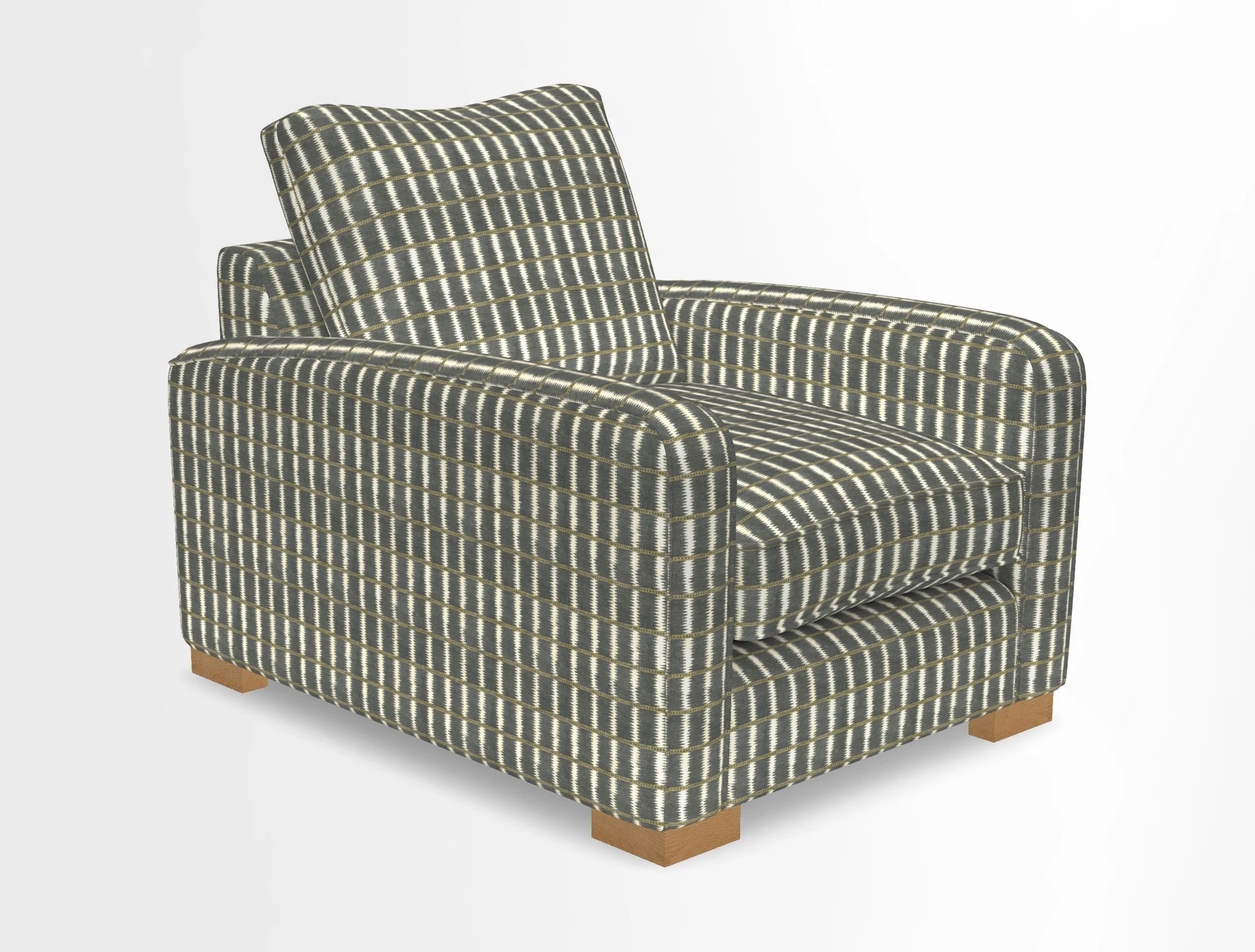 Brook Green chair in Two Tone Plain Biscuit