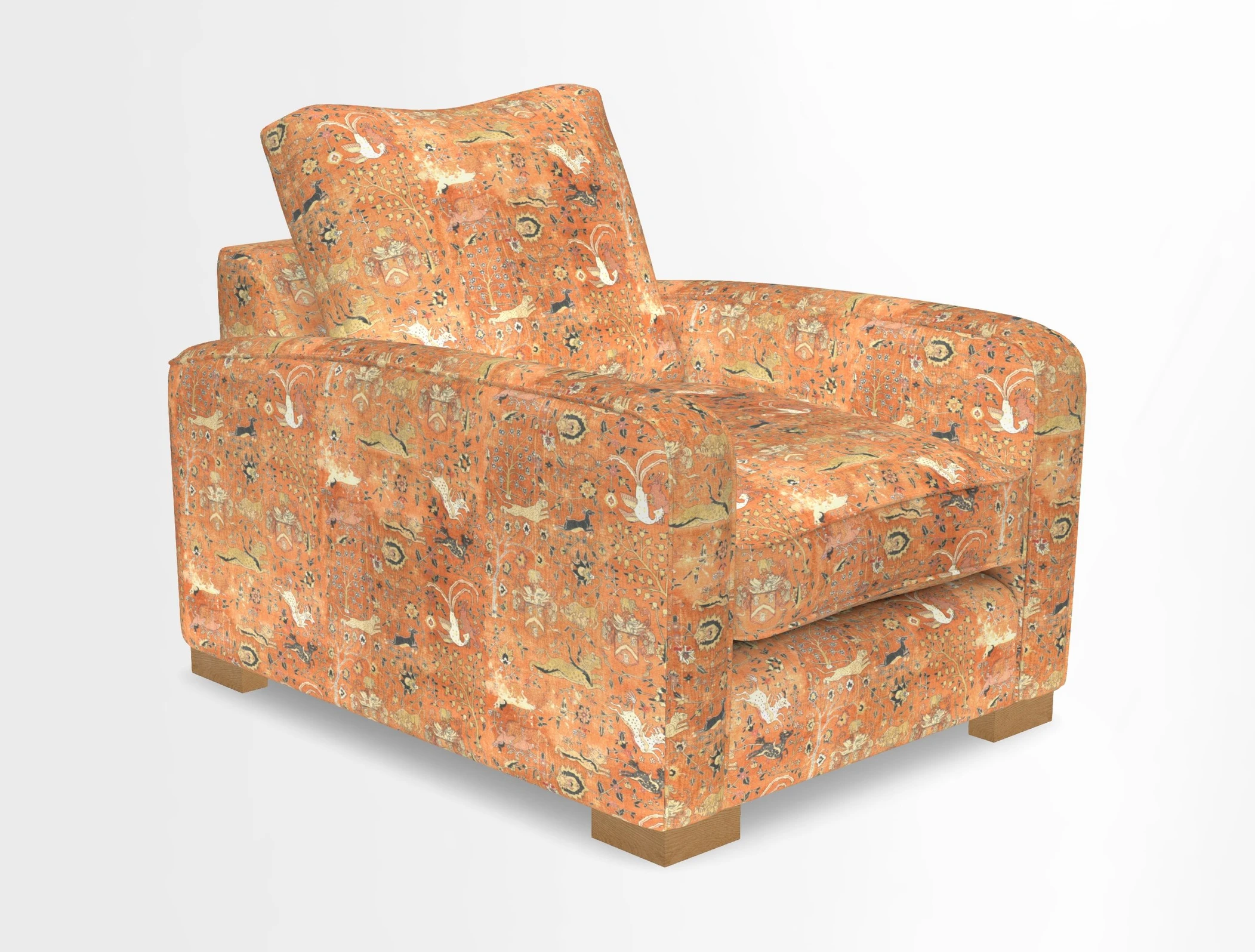 Brook Green chair in Two Tone Plain Biscuit