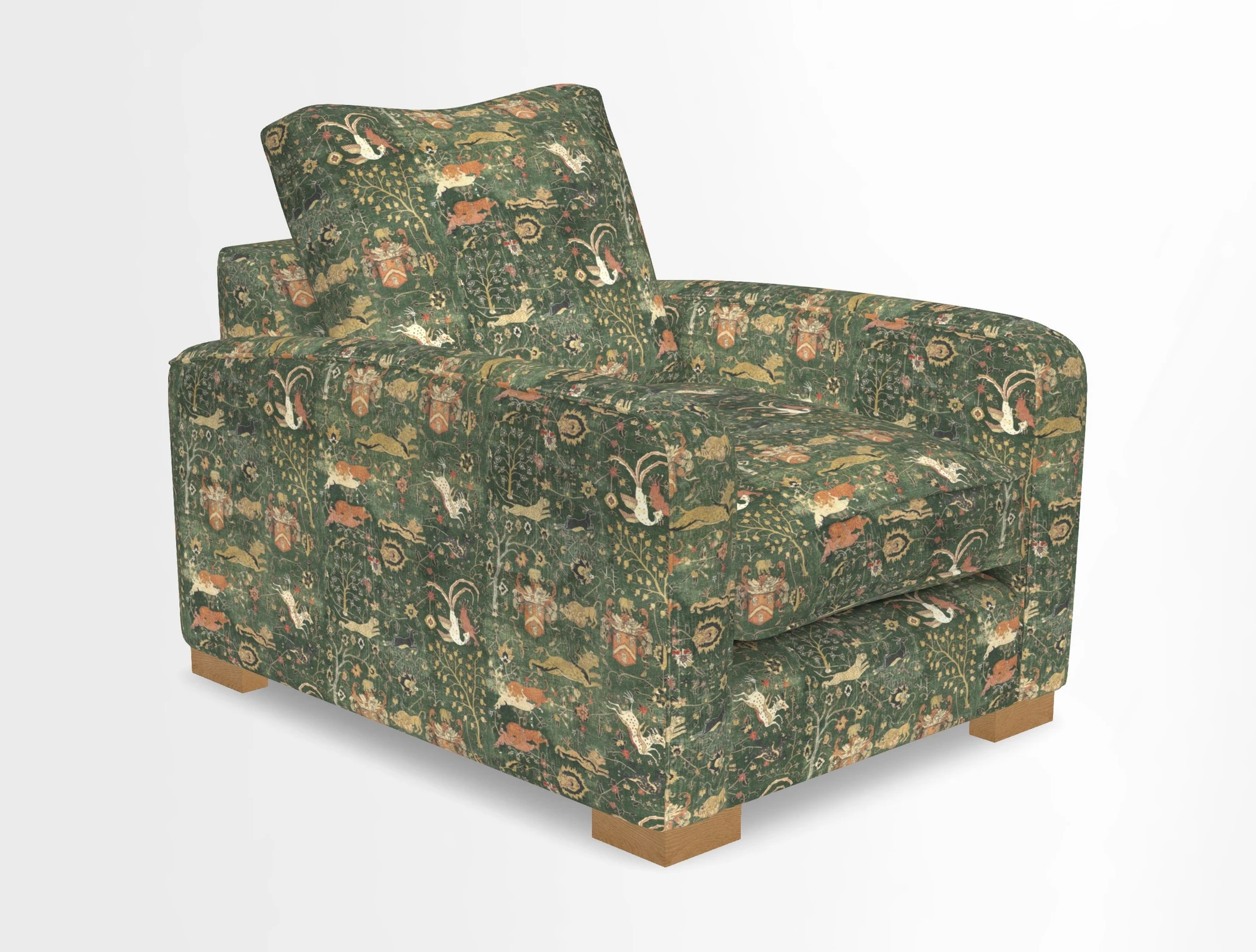 Brook Green chair in Two Tone Plain Biscuit