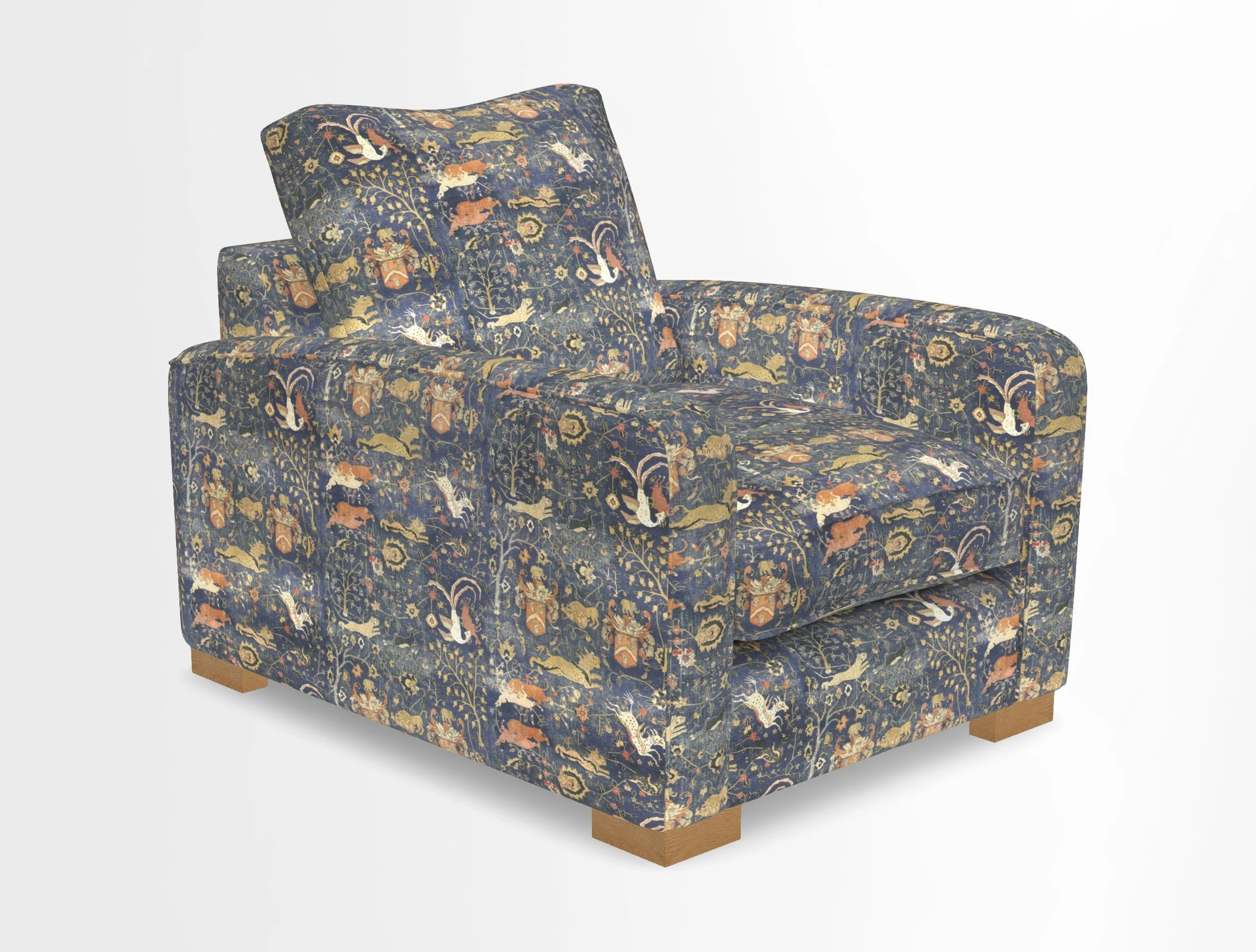 Brook Green chair in Two Tone Plain Biscuit