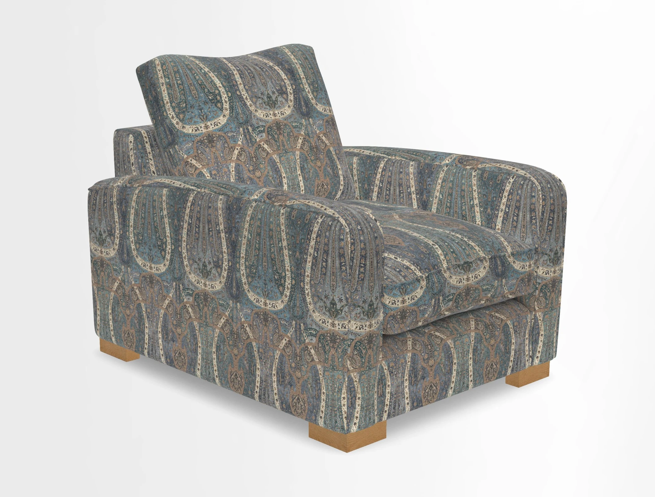 Brook Green chair in Two Tone Plain Biscuit