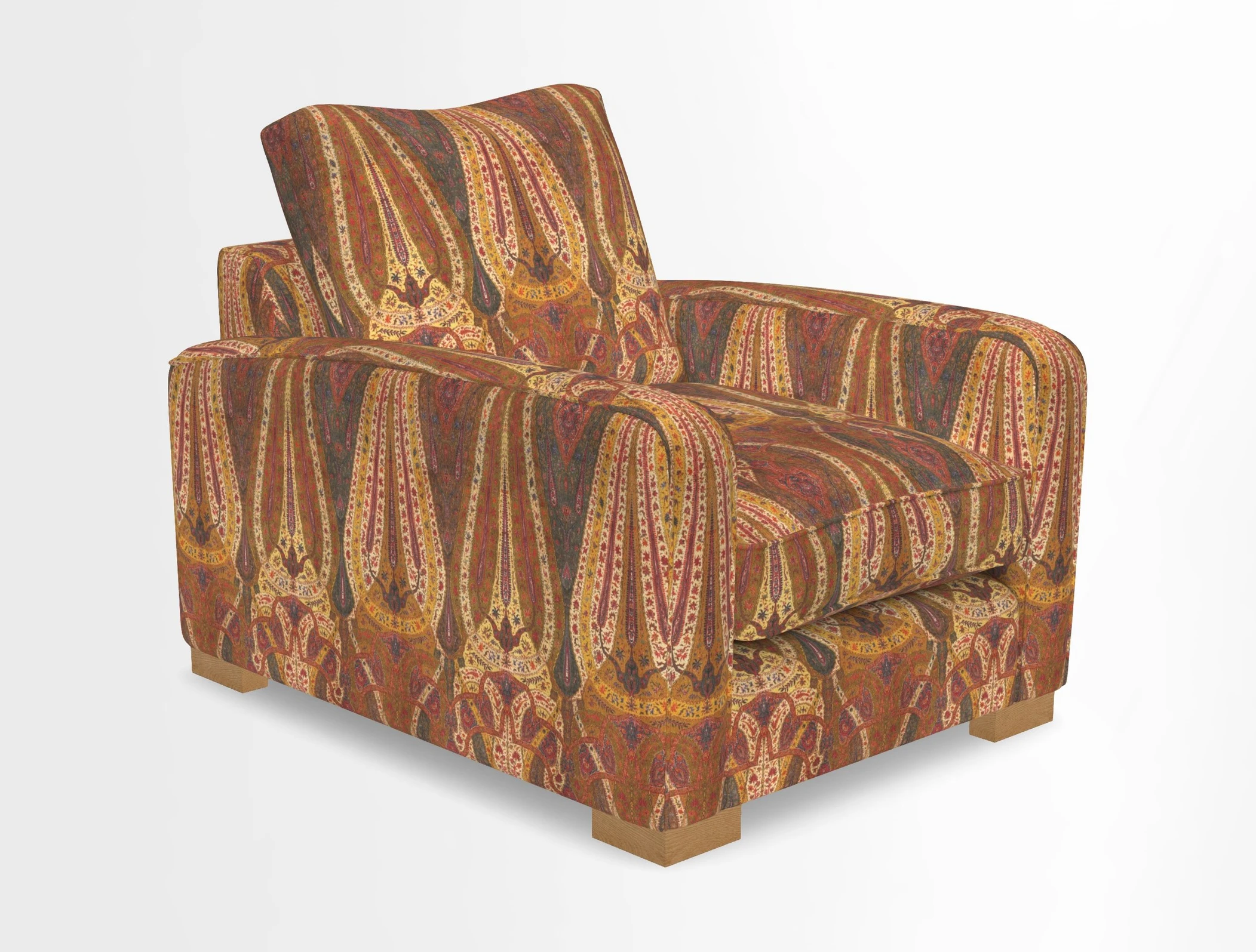 Brook Green chair in Two Tone Plain Biscuit