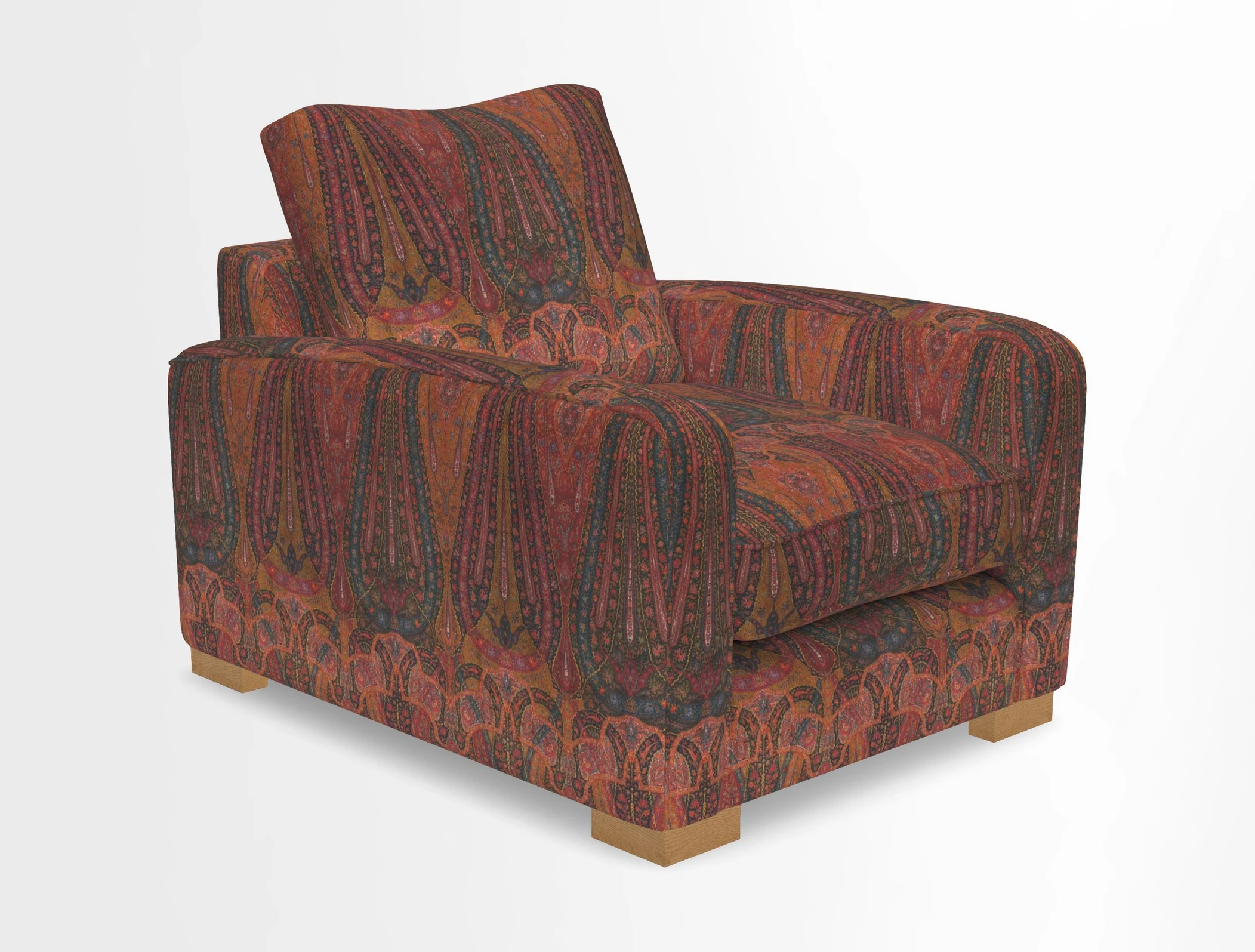 Brook Green chair in Two Tone Plain Biscuit