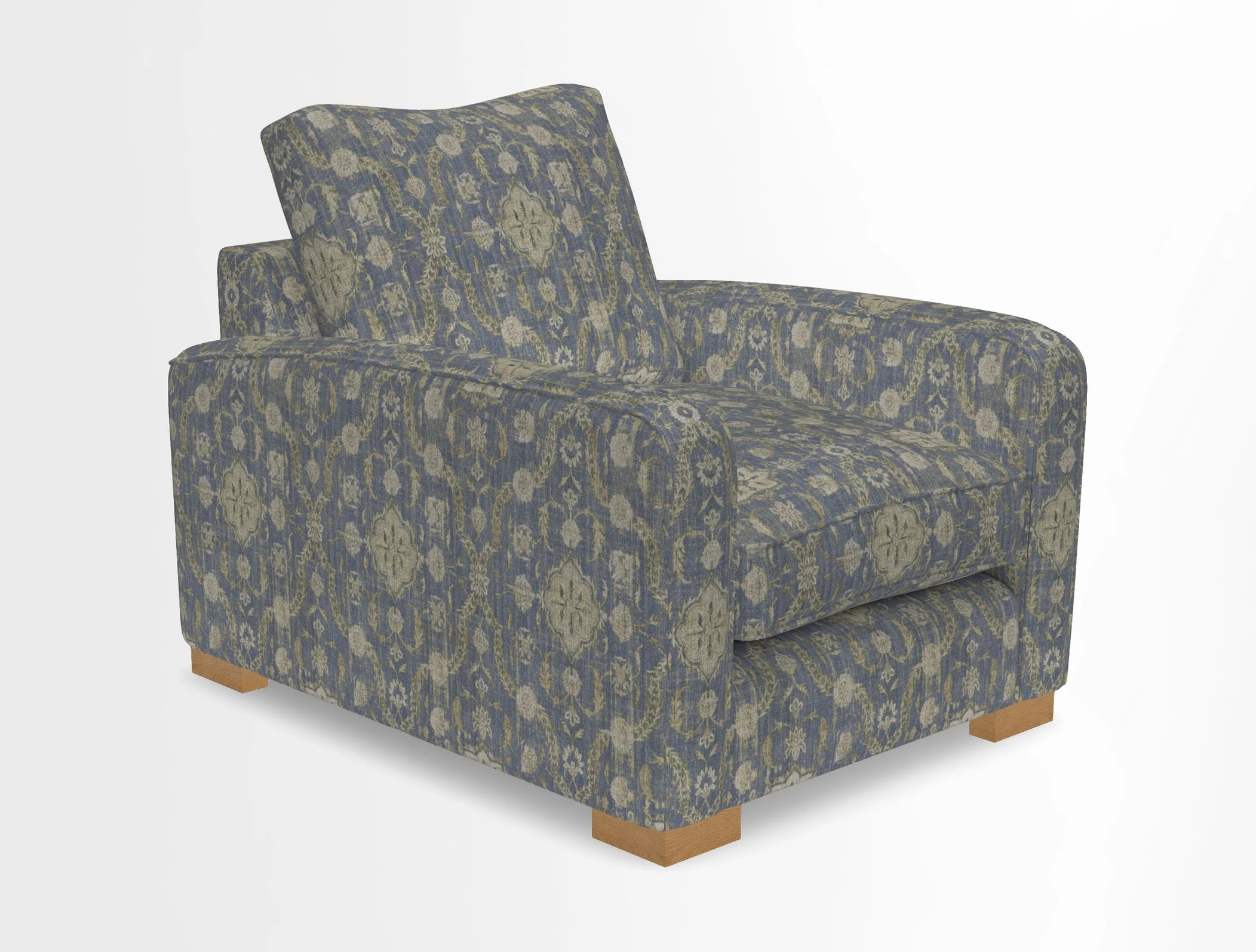 Brook Green chair in Two Tone Plain Biscuit