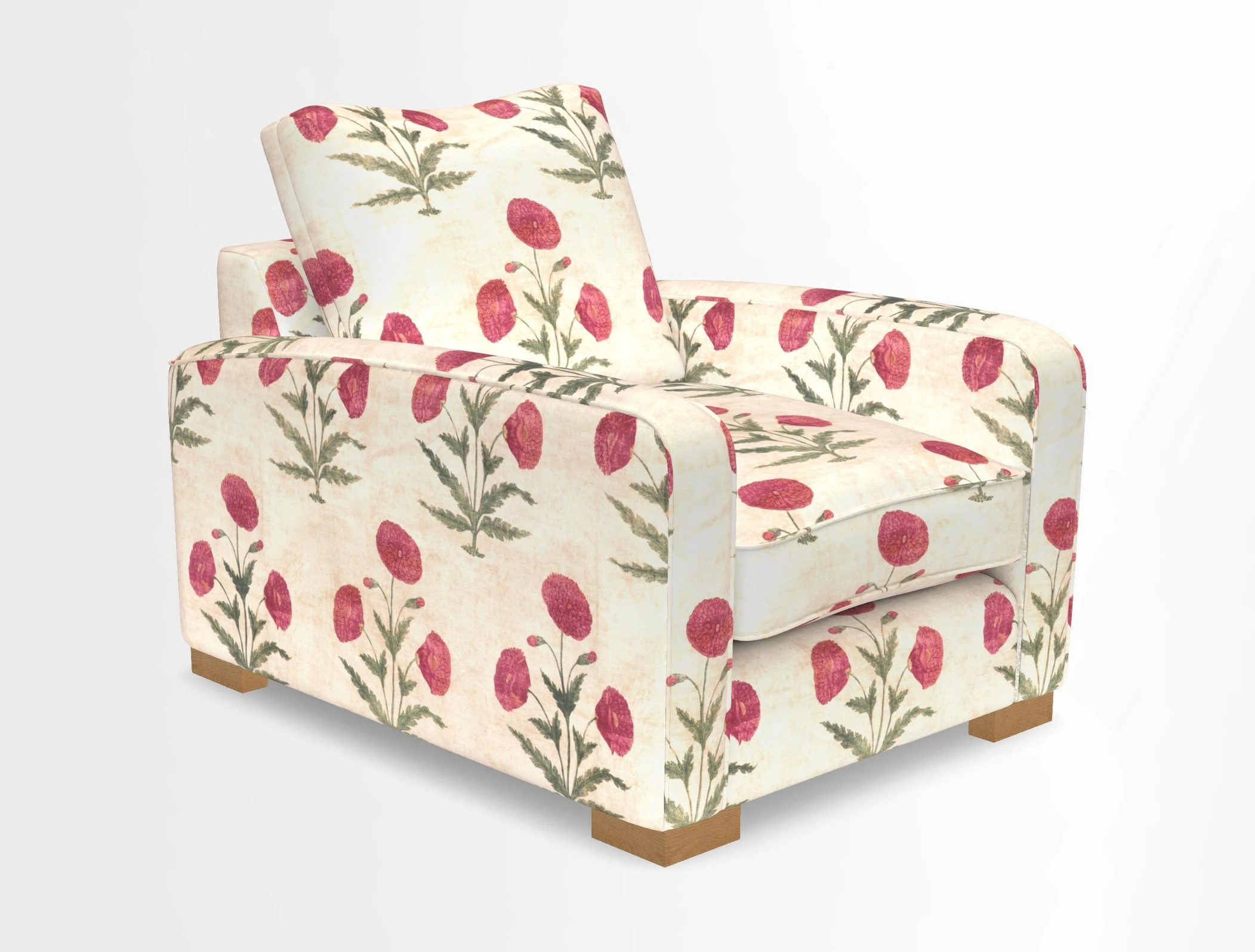 Brook Green chair in Two Tone Plain Biscuit