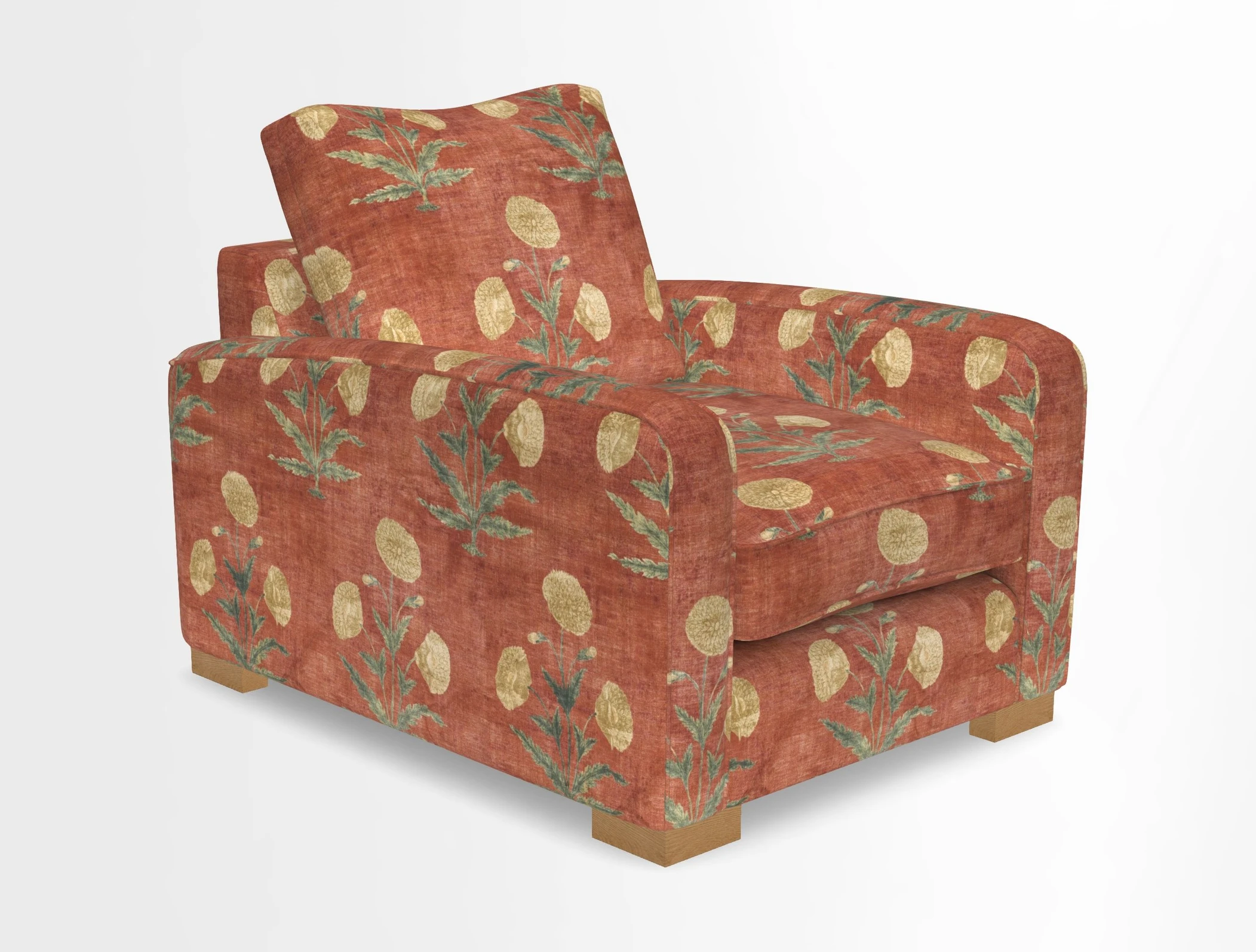 Brook Green chair in Two Tone Plain Biscuit