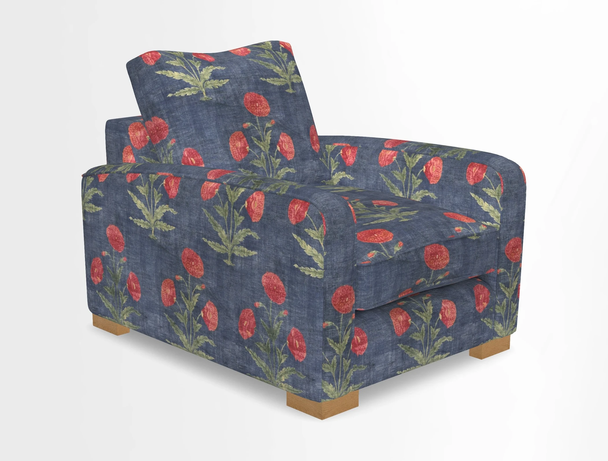 Brook Green chair in Two Tone Plain Biscuit
