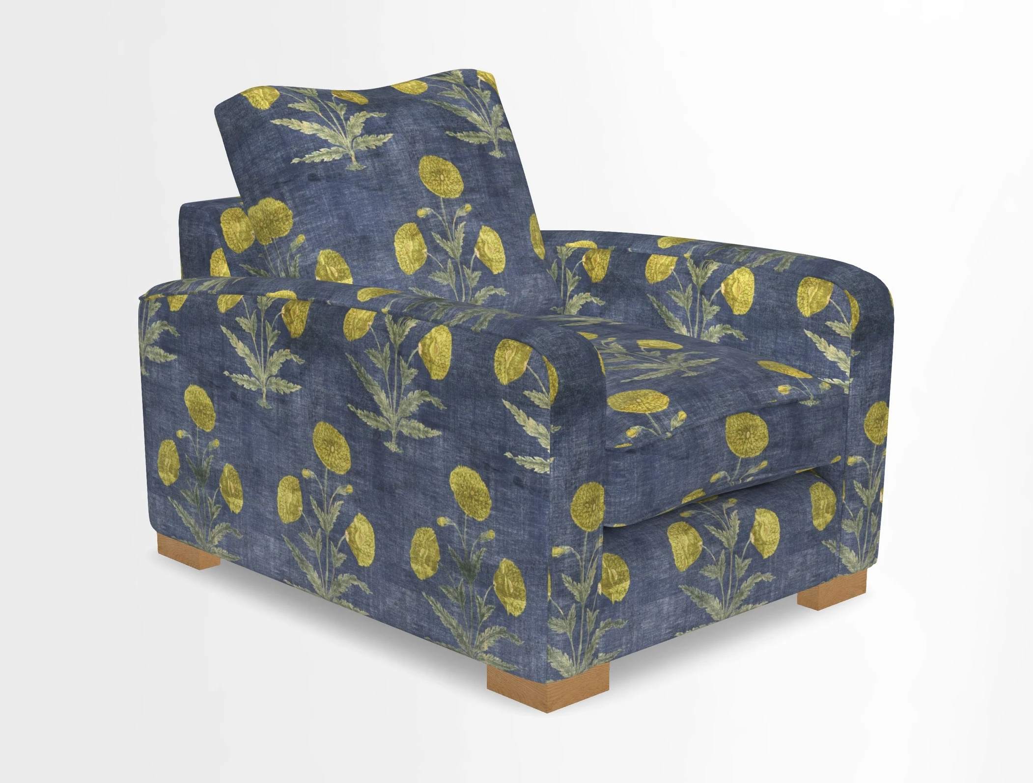 Brook Green chair in Two Tone Plain Biscuit