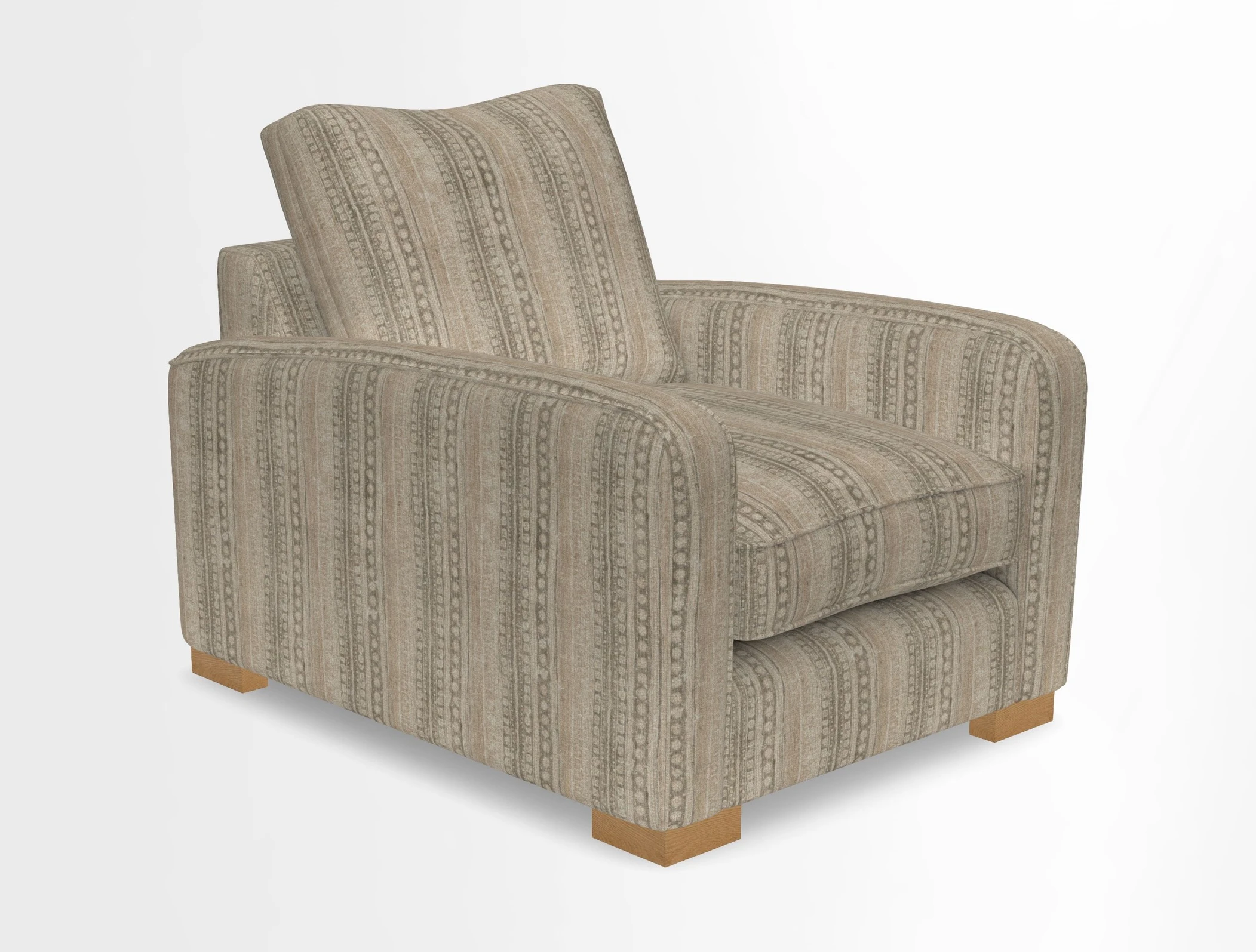 Brook Green chair in Two Tone Plain Biscuit