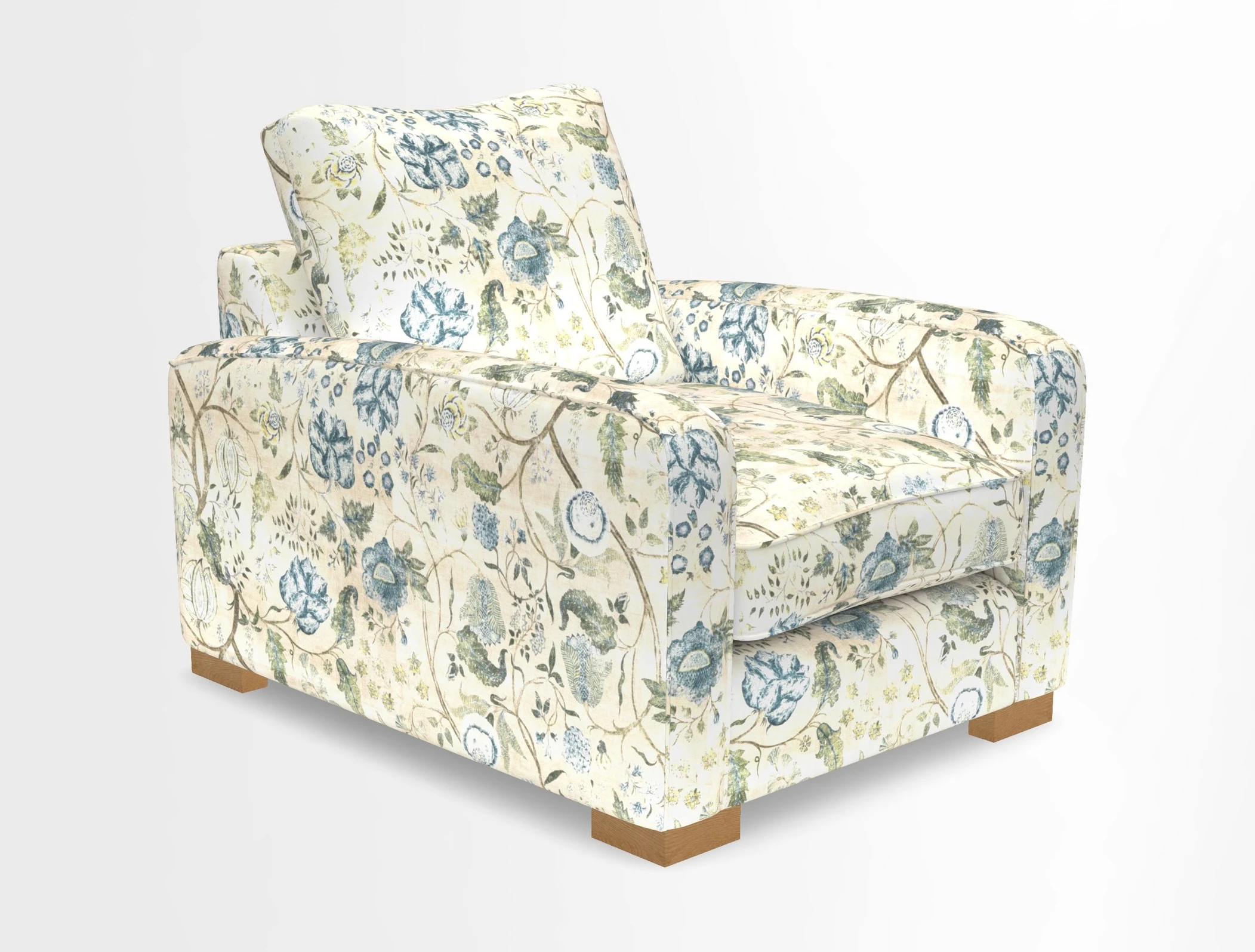 Brook Green chair in Two Tone Plain Biscuit