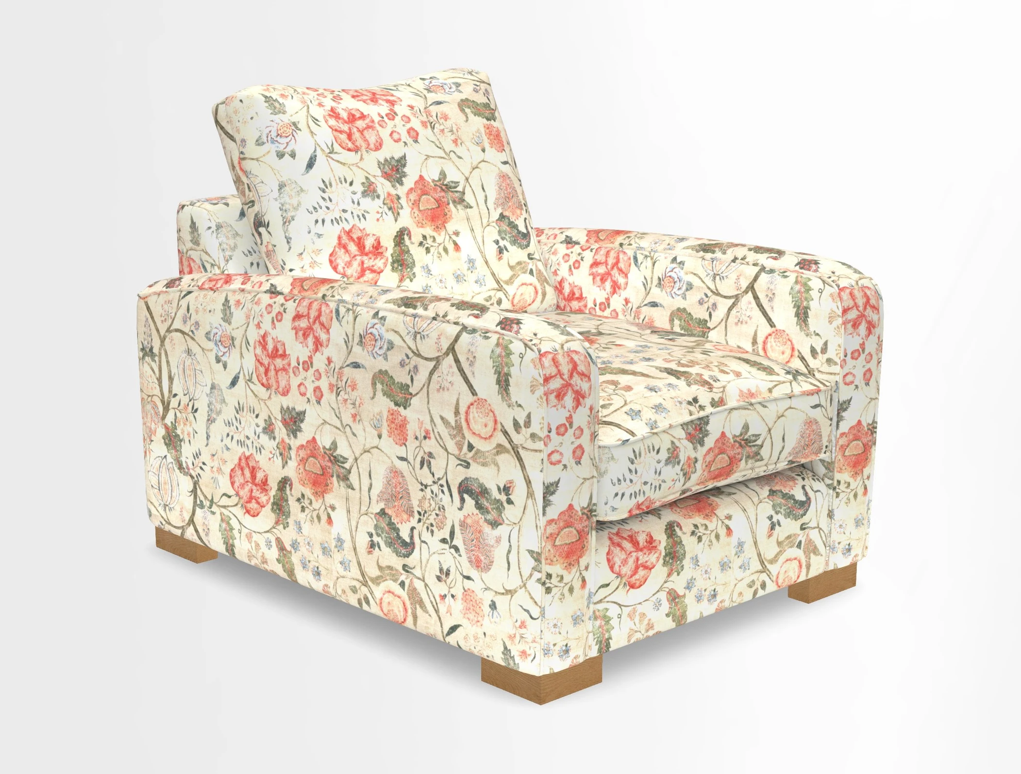 Brook Green chair in Two Tone Plain Biscuit