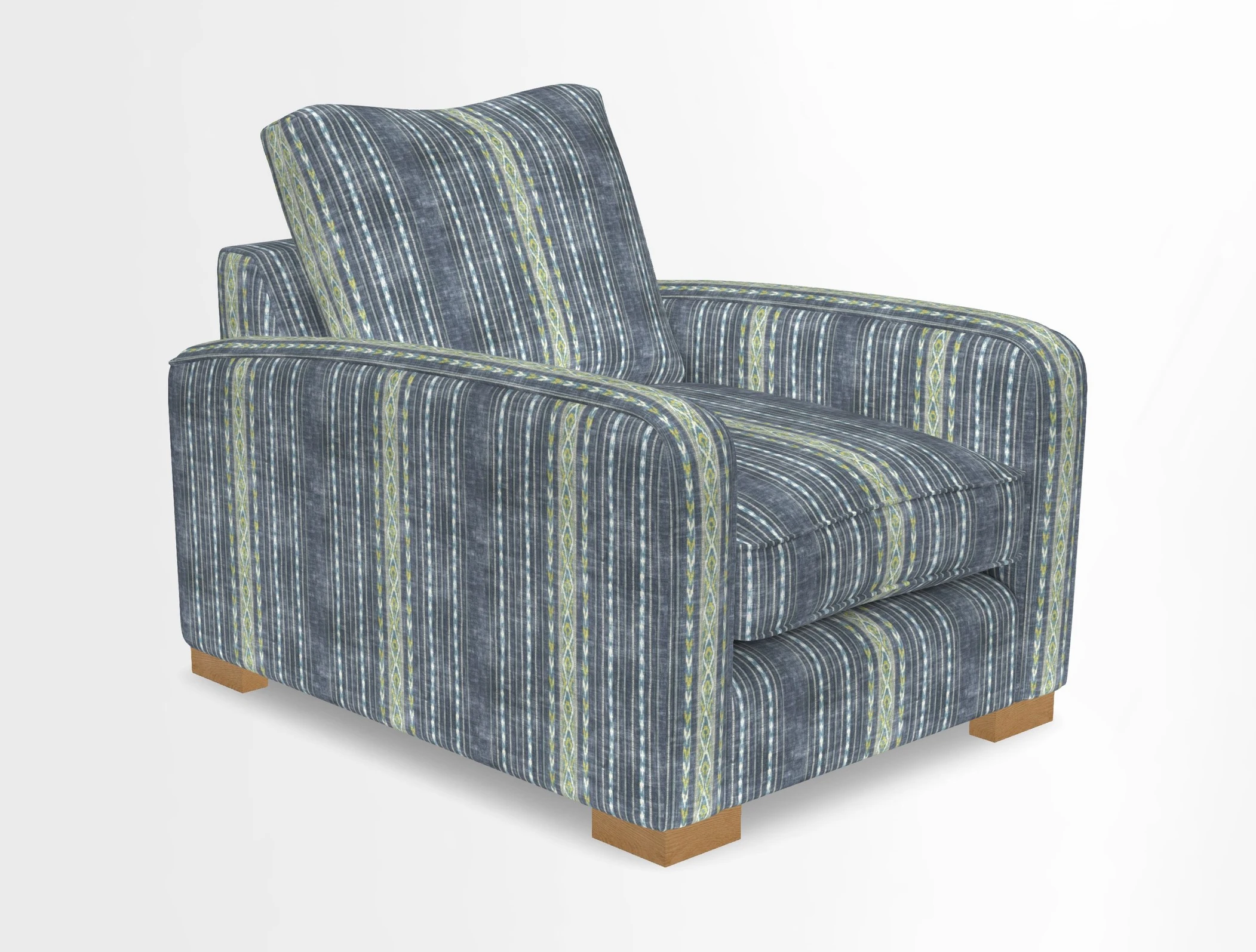Brook Green chair in Two Tone Plain Biscuit