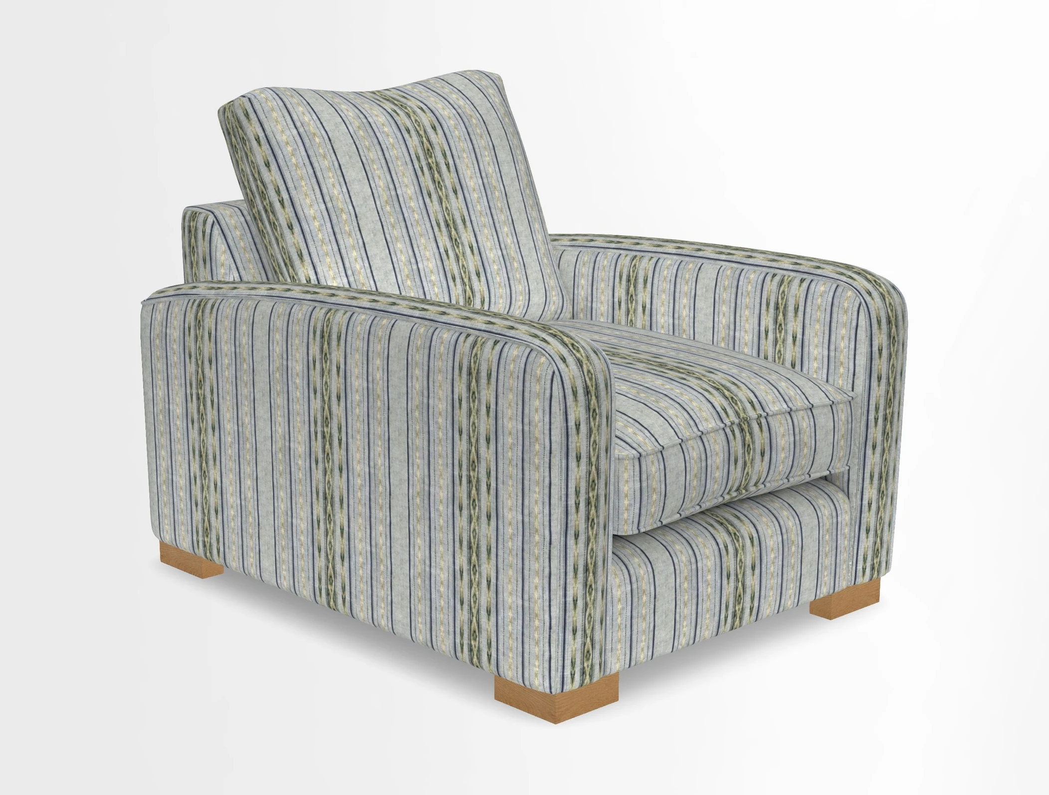 Brook Green chair in Two Tone Plain Biscuit