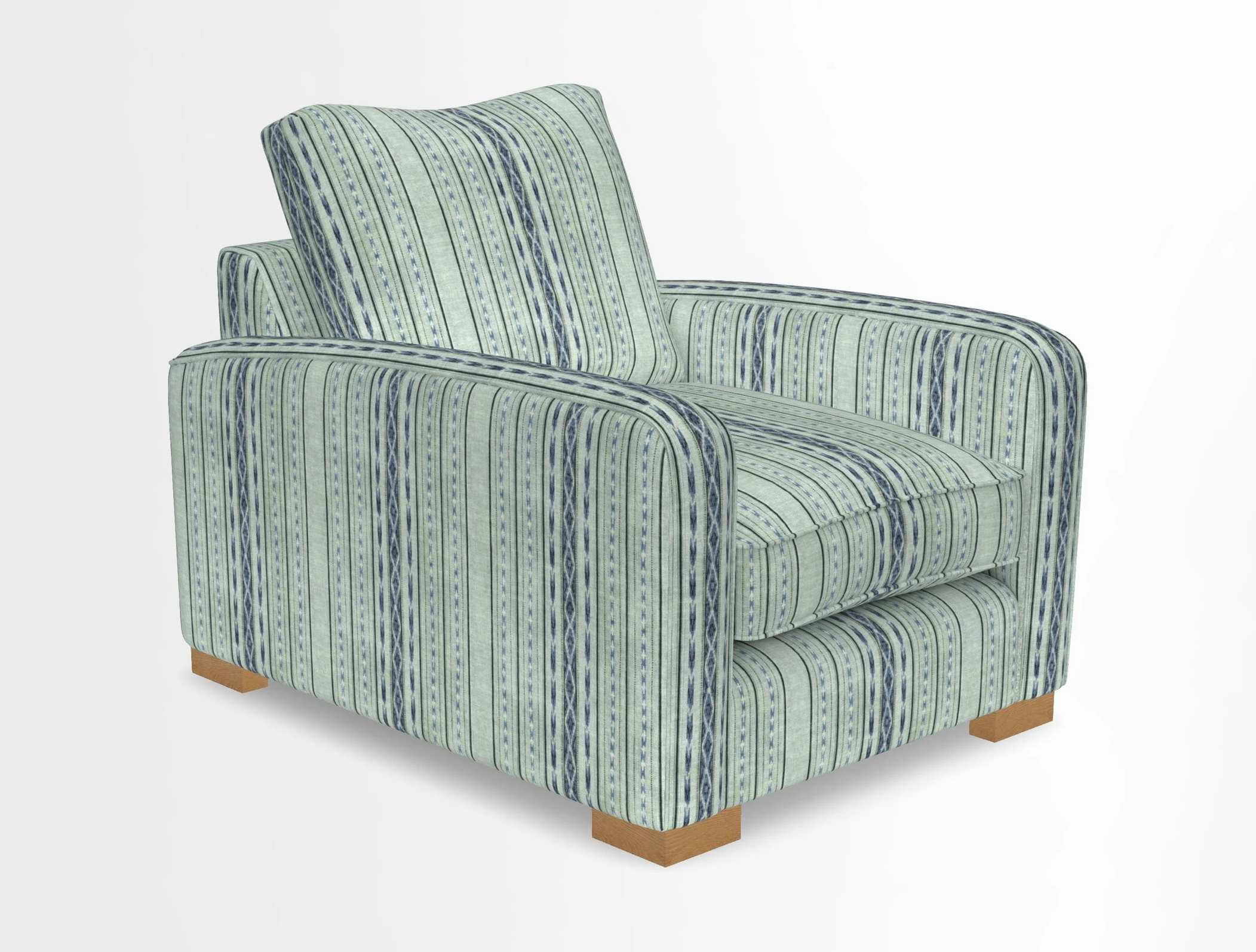 Brook Green chair in Two Tone Plain Biscuit