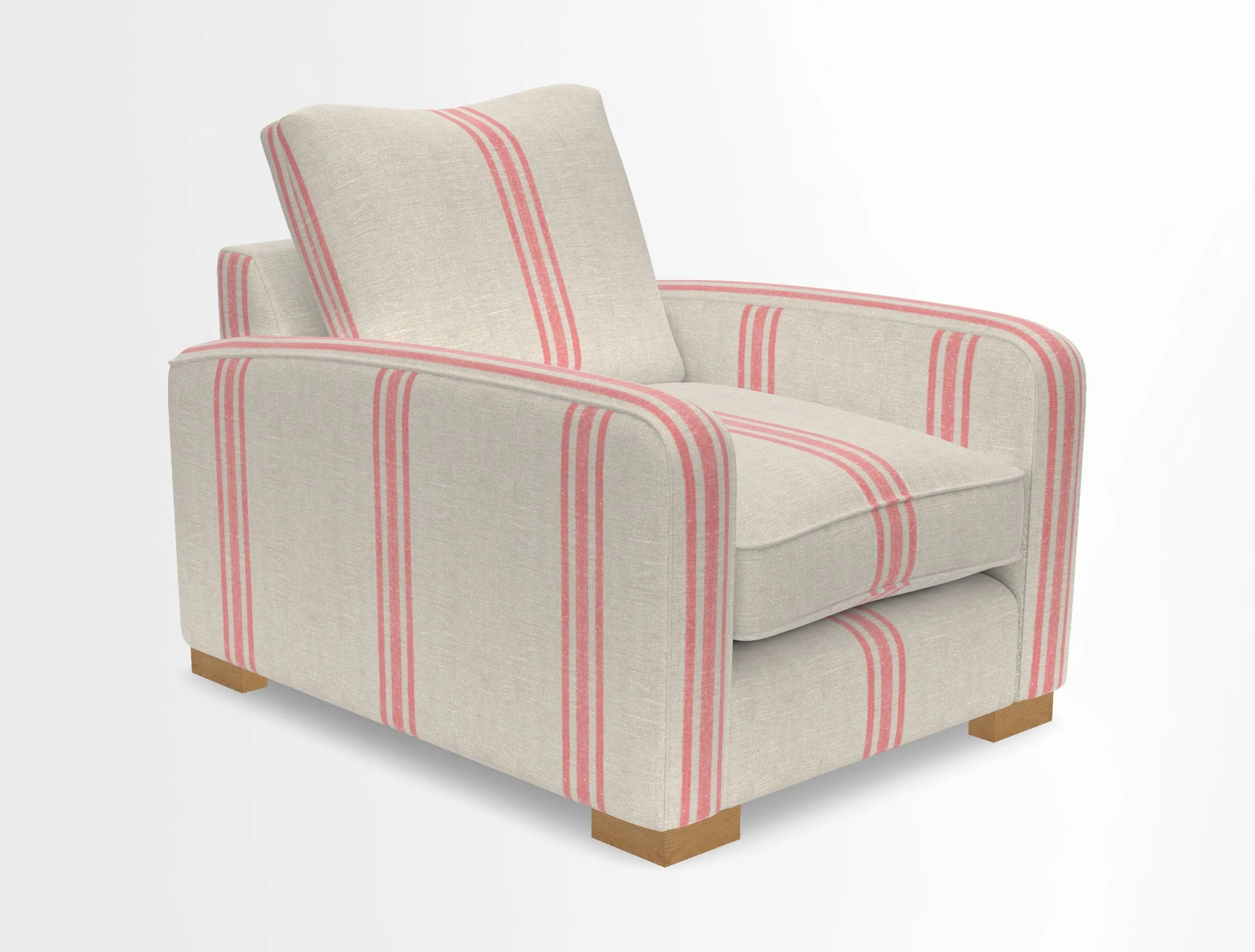 Brook Green chair in Two Tone Plain Biscuit