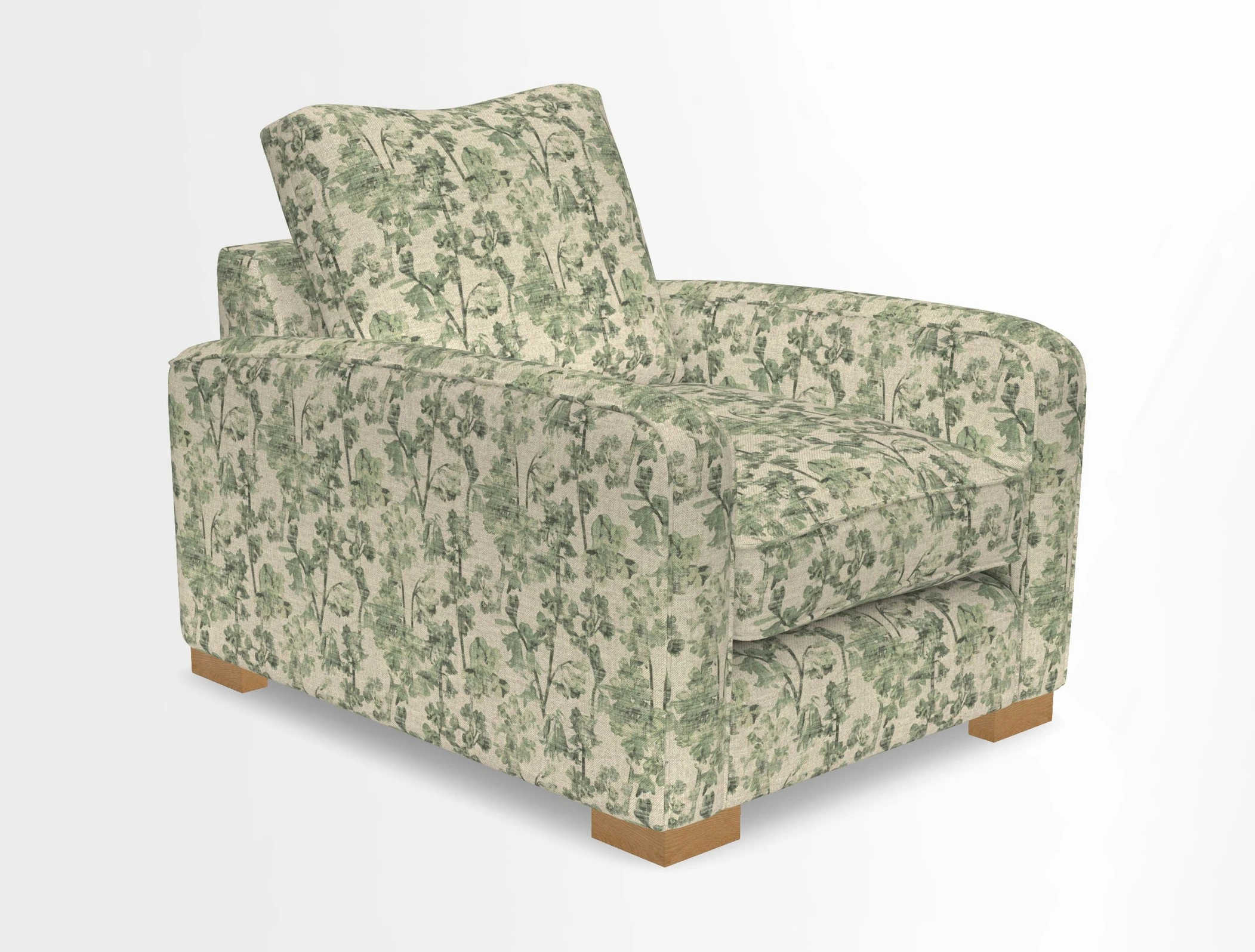 Brook Green chair in Two Tone Plain Biscuit
