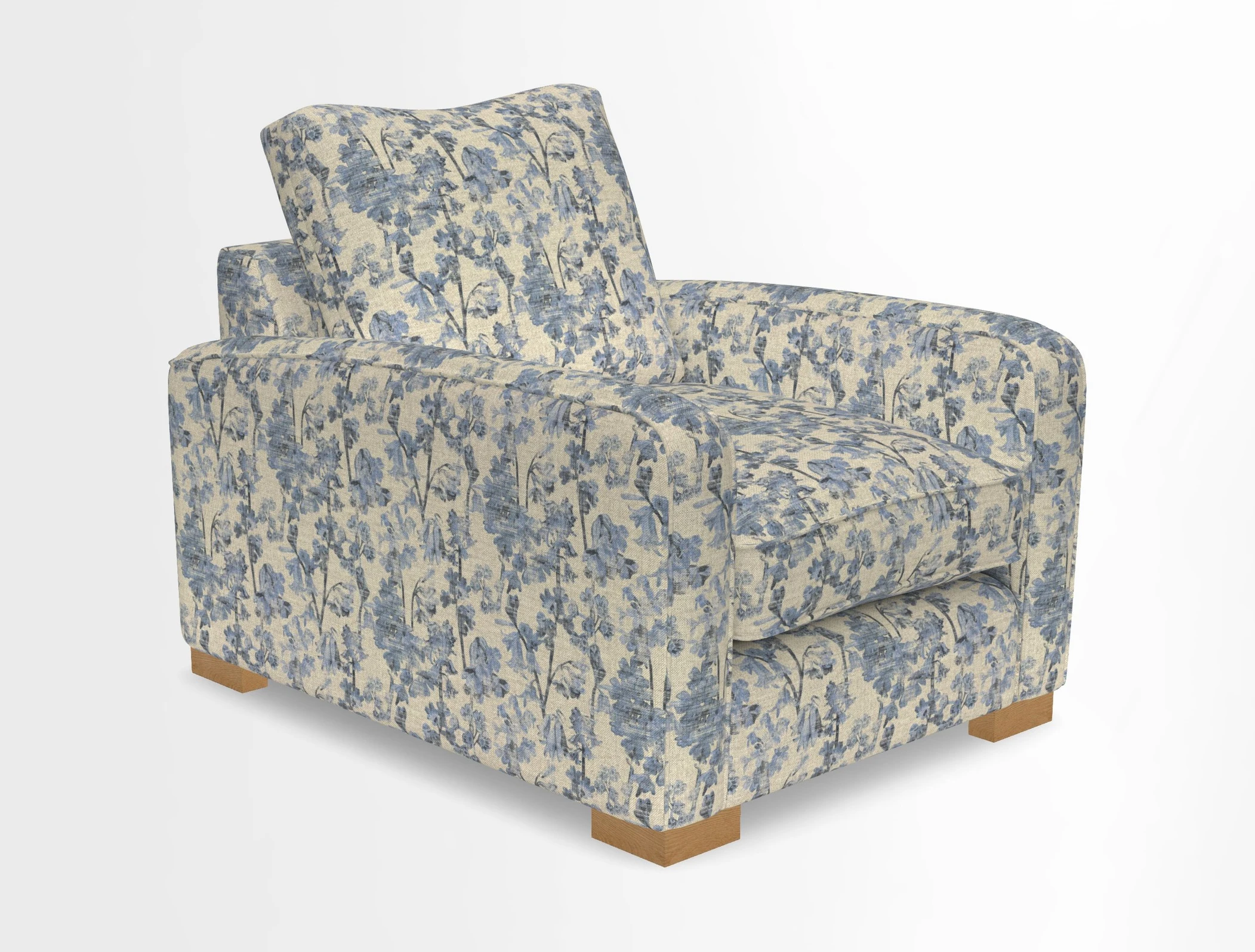 Brook Green chair in Two Tone Plain Biscuit