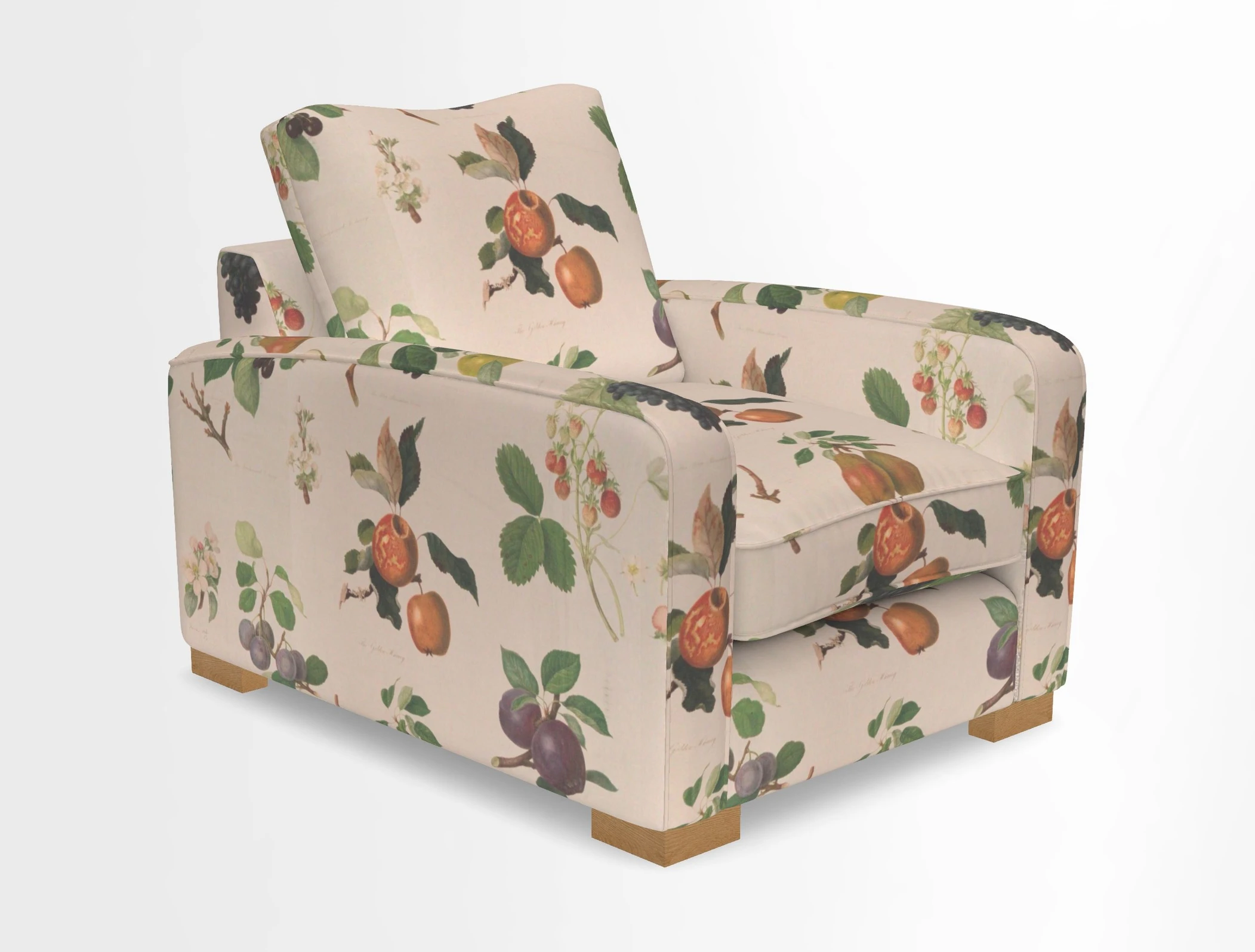 Brook Green chair in Two Tone Plain Biscuit