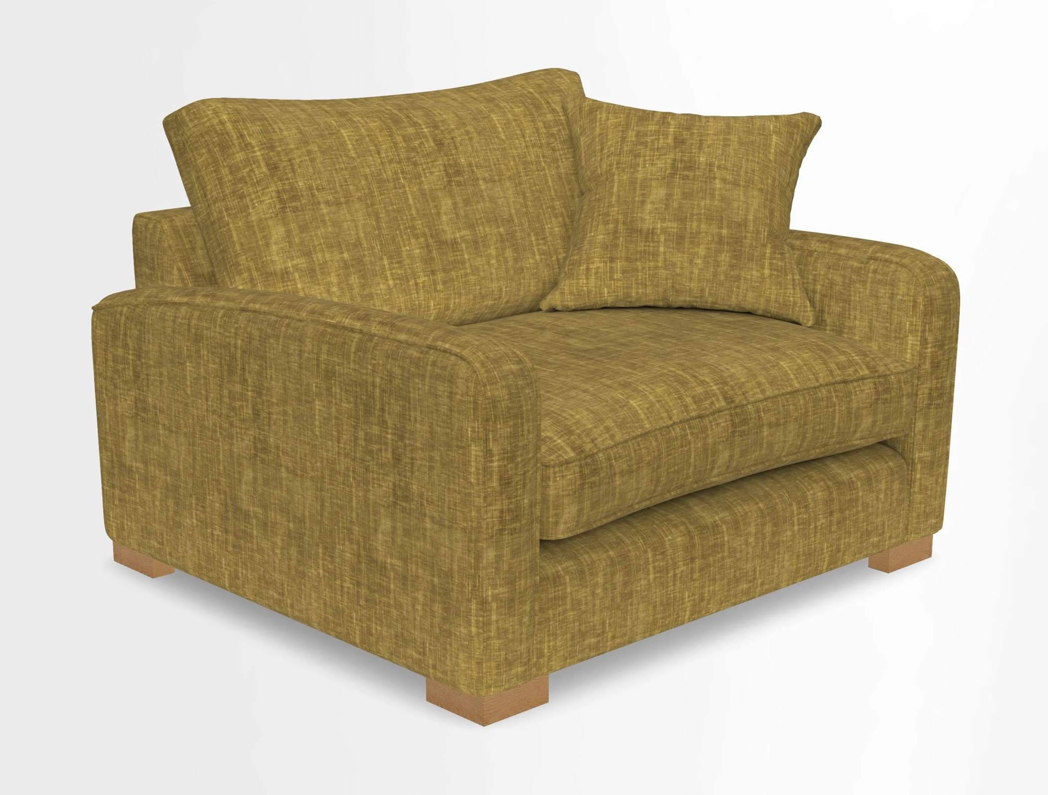 Brook Green snuggler in Two Tone Plain Biscuit