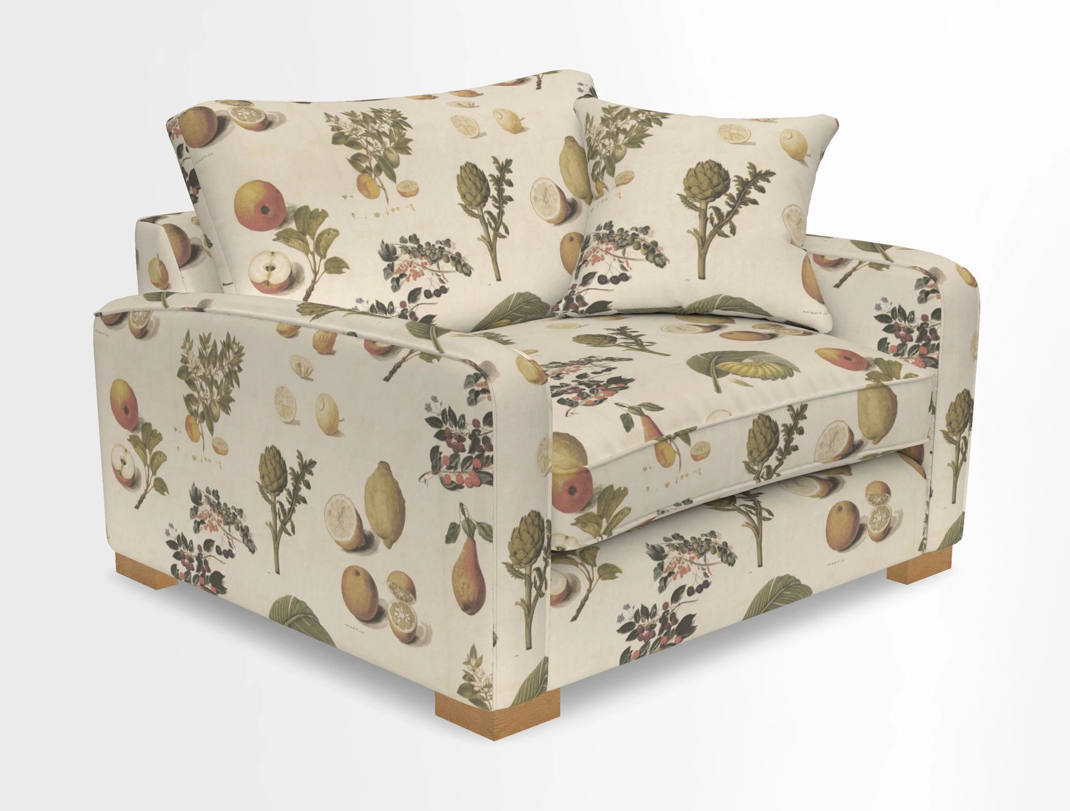 Brook Green snuggler in Two Tone Plain Biscuit
