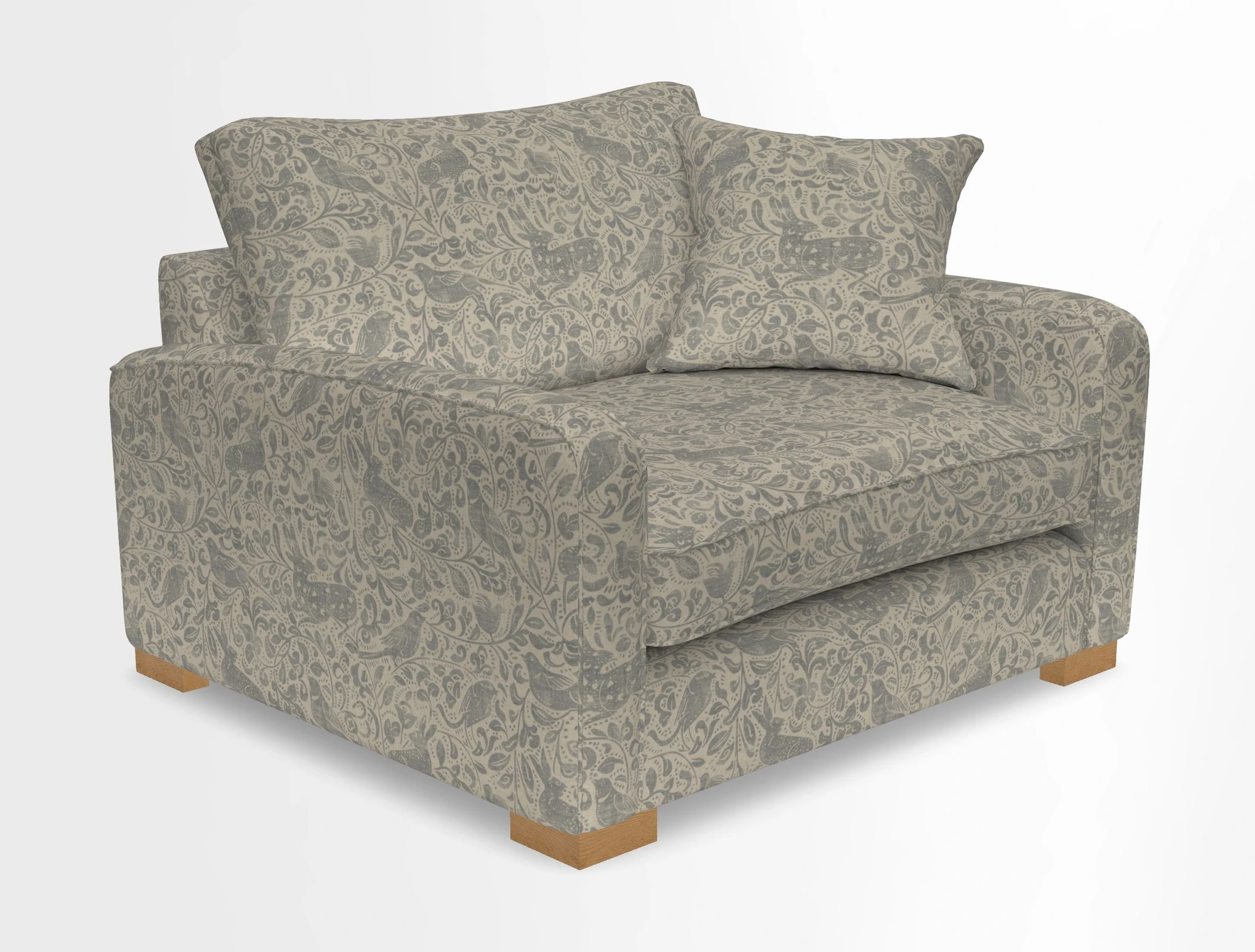 Brook Green snuggler in Two Tone Plain Biscuit