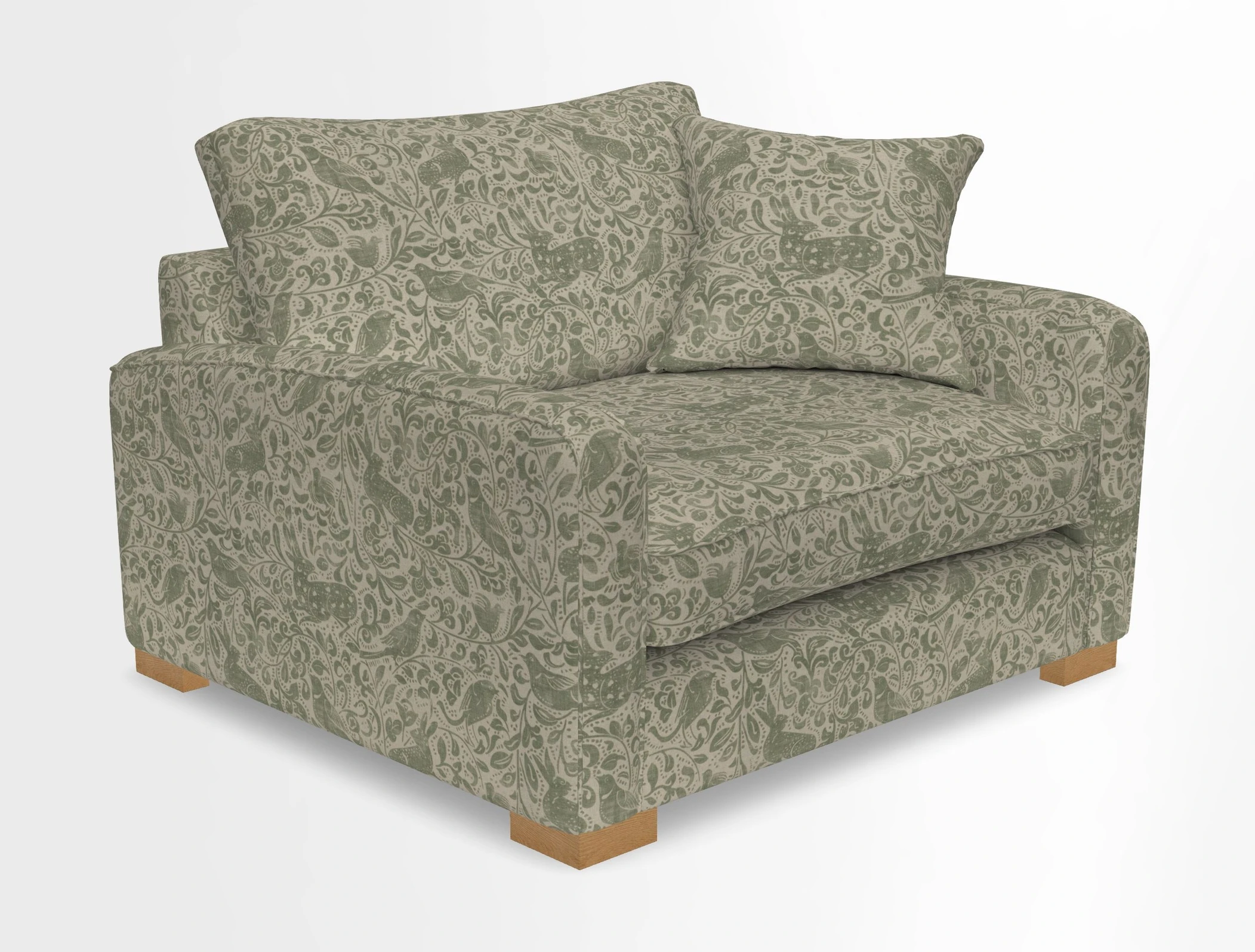 Brook Green snuggler in Two Tone Plain Biscuit