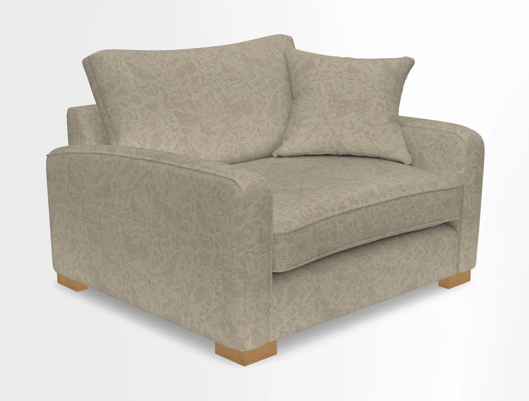 Brook Green snuggler in Two Tone Plain Biscuit