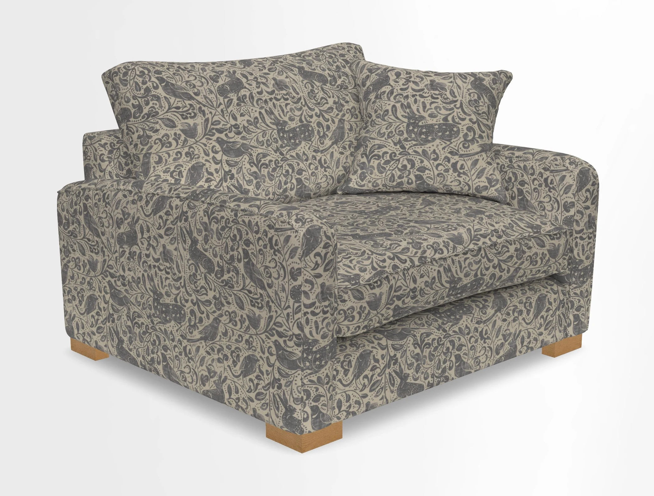 Brook Green snuggler in Two Tone Plain Biscuit