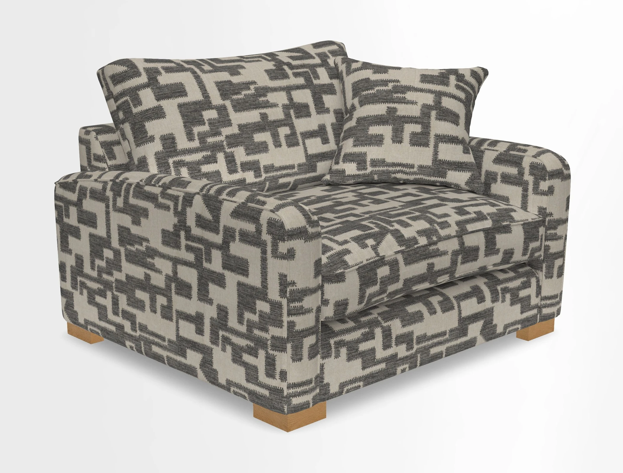 Brook Green snuggler in Two Tone Plain Biscuit