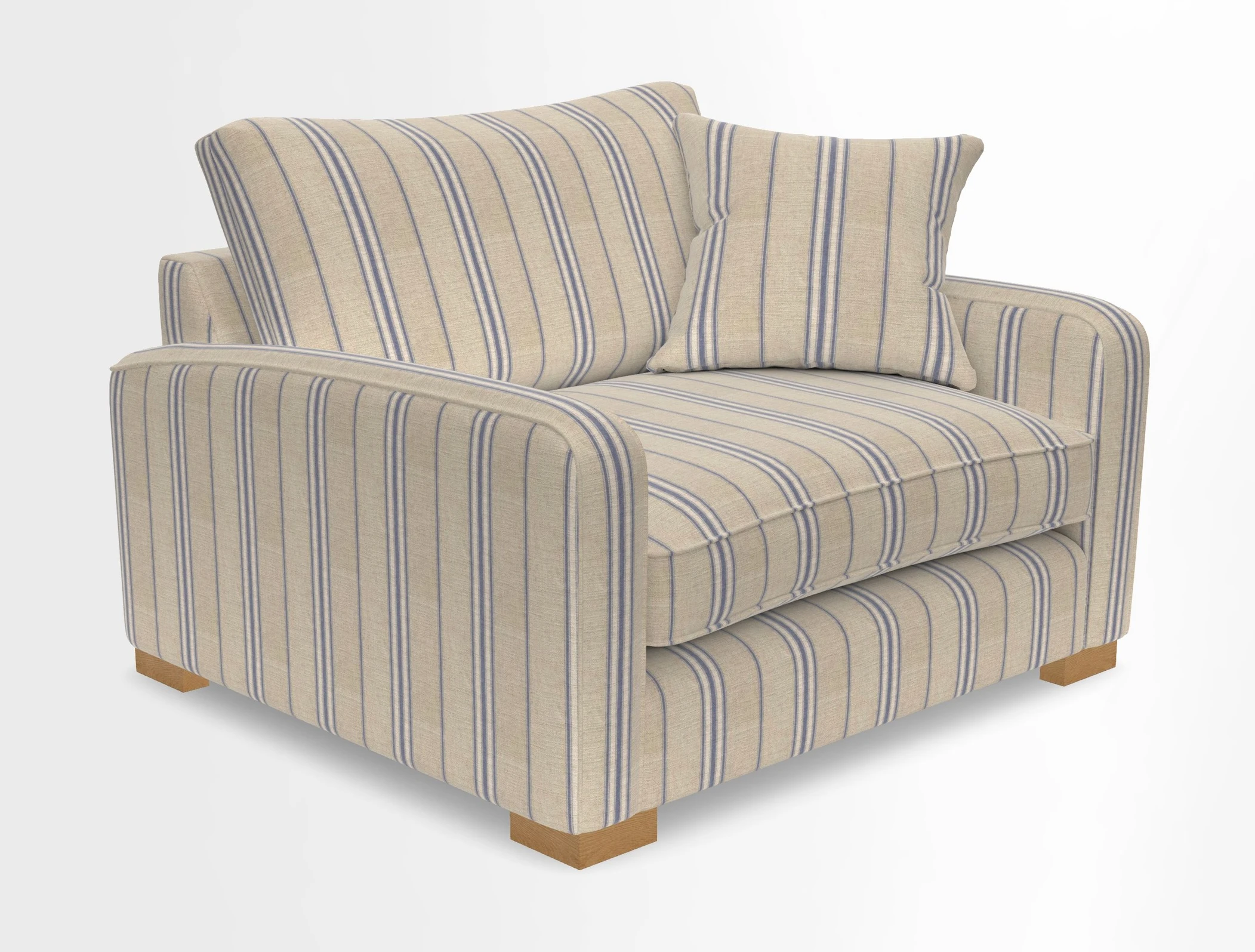Brook Green snuggler in Two Tone Plain Biscuit