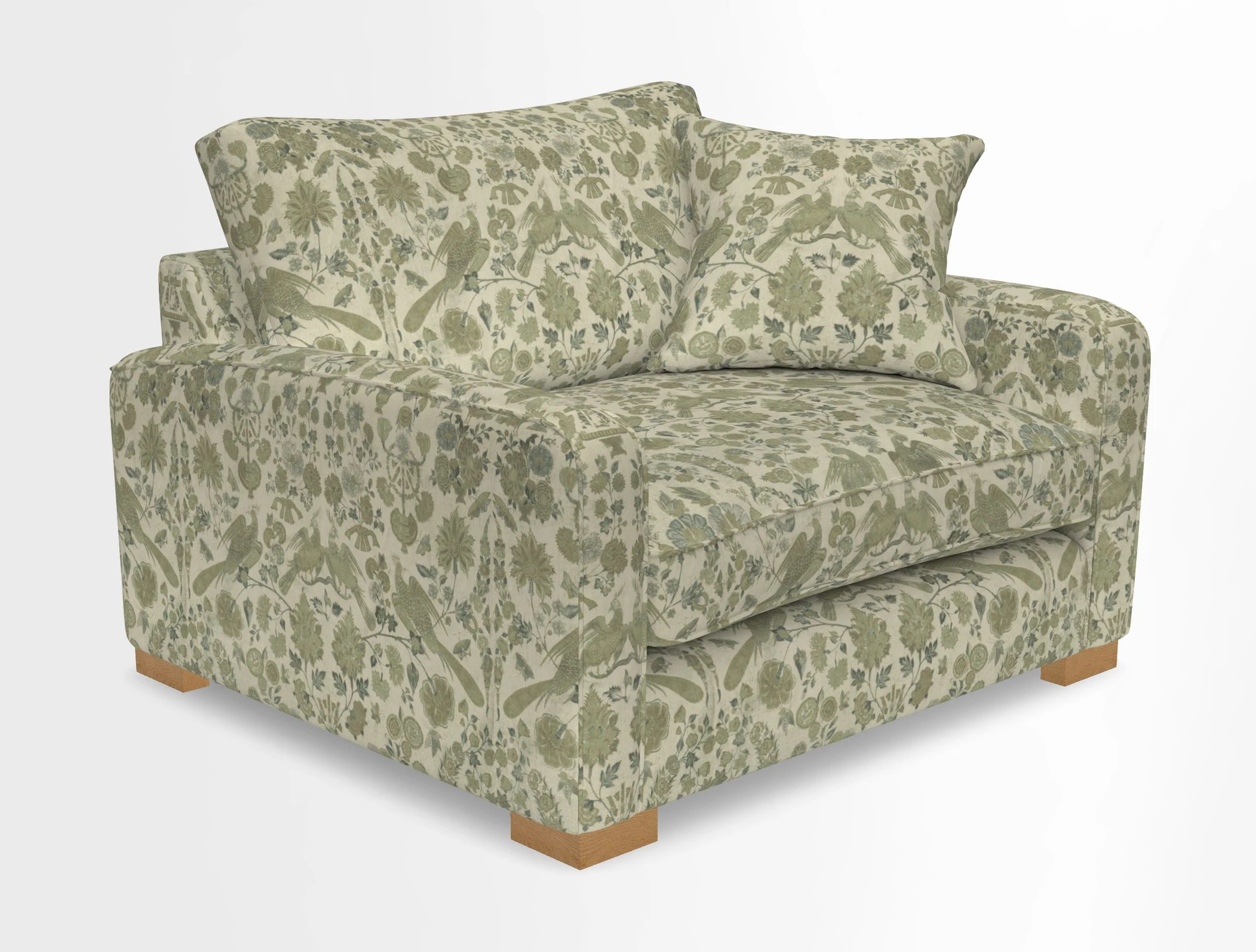 Brook Green snuggler in Two Tone Plain Biscuit